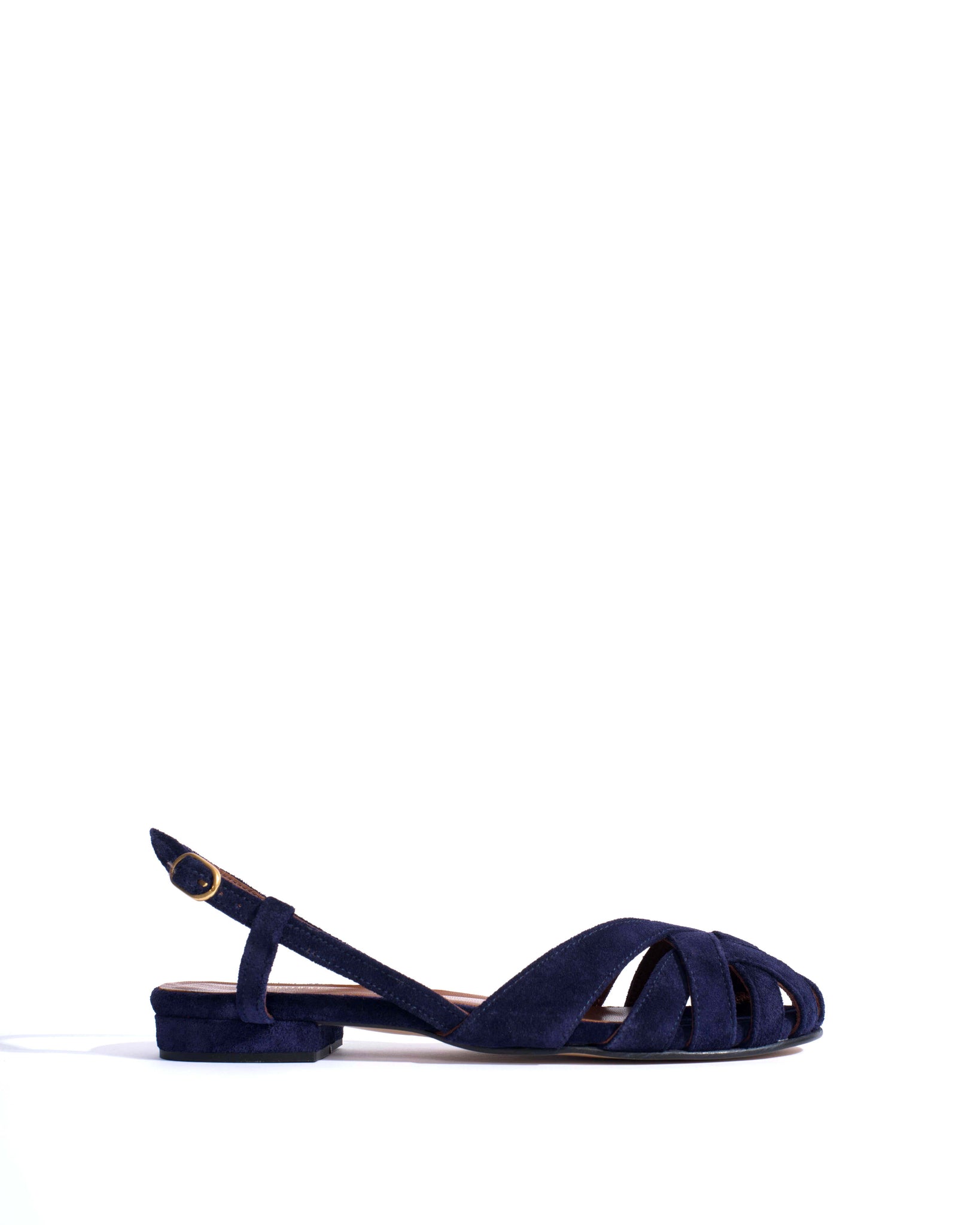 Banie 20 Calf suede Ink blue - Anonymous Copenhagen Shoes