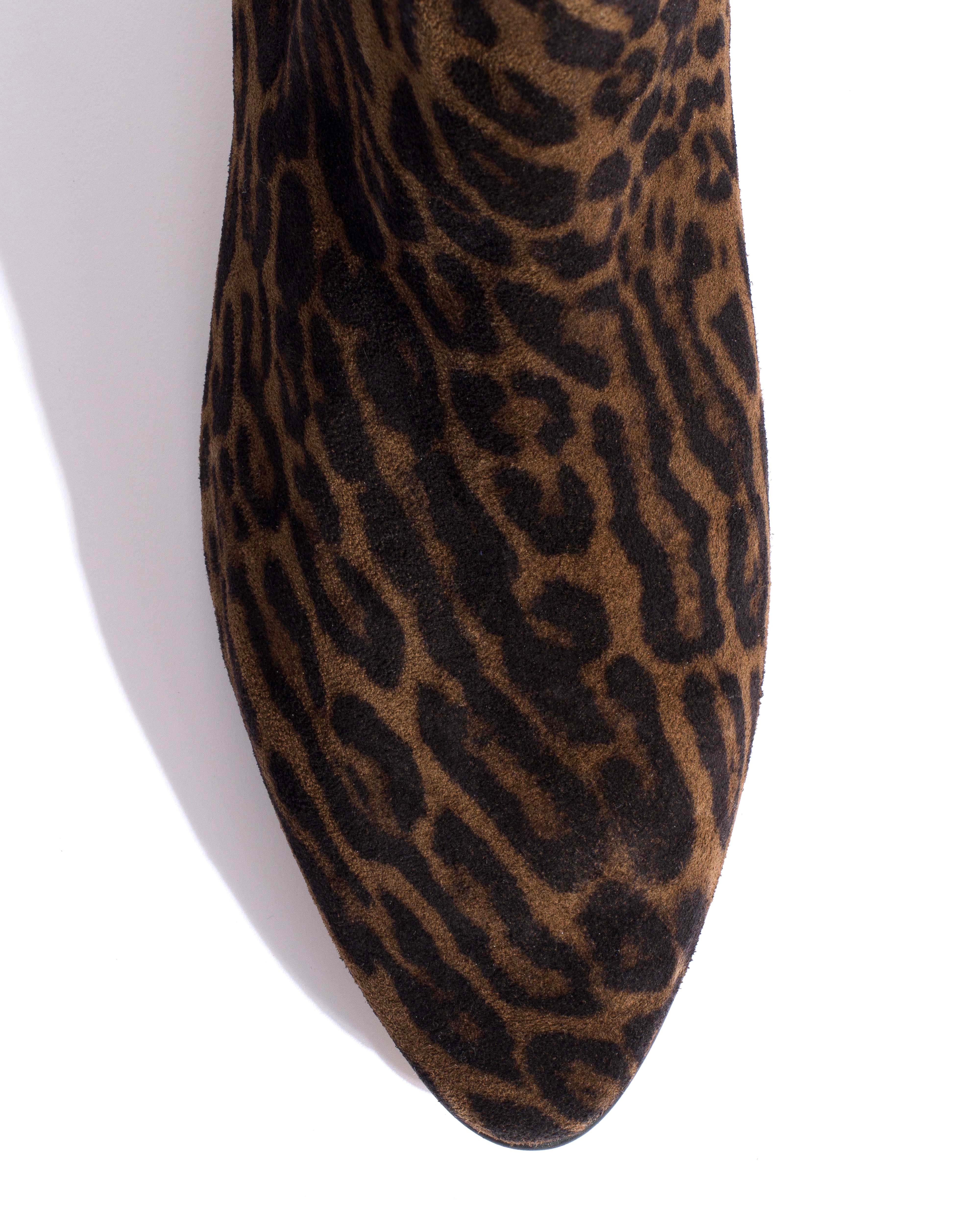 Kyra Calf suede print Jaguar