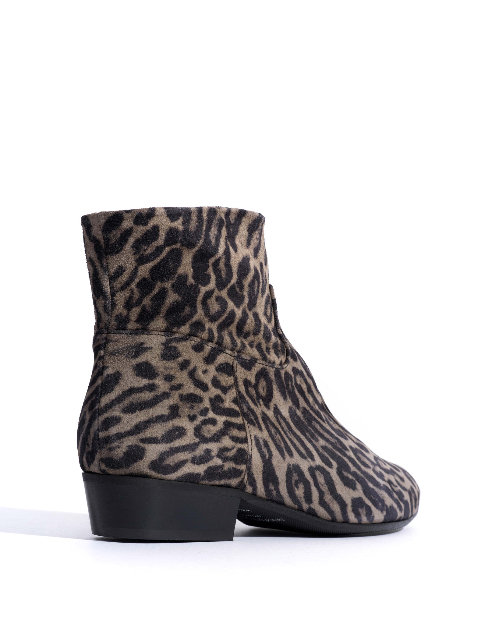 Morie 20 Calf suede print Snow leopard -