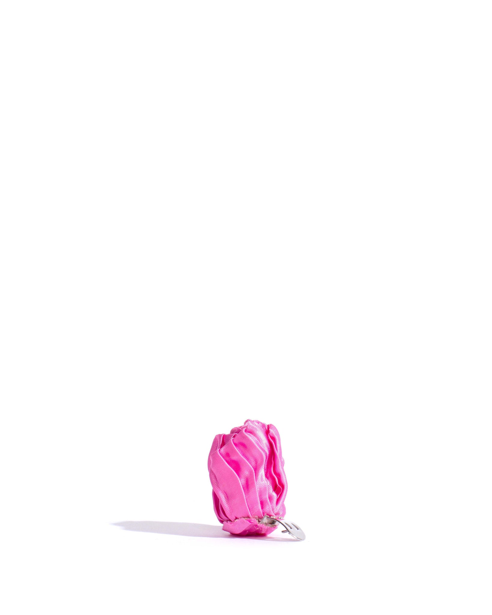 Tulip shoe clip Pleated satin Raspberry sorbet - Anonymous Copenhagen Hair