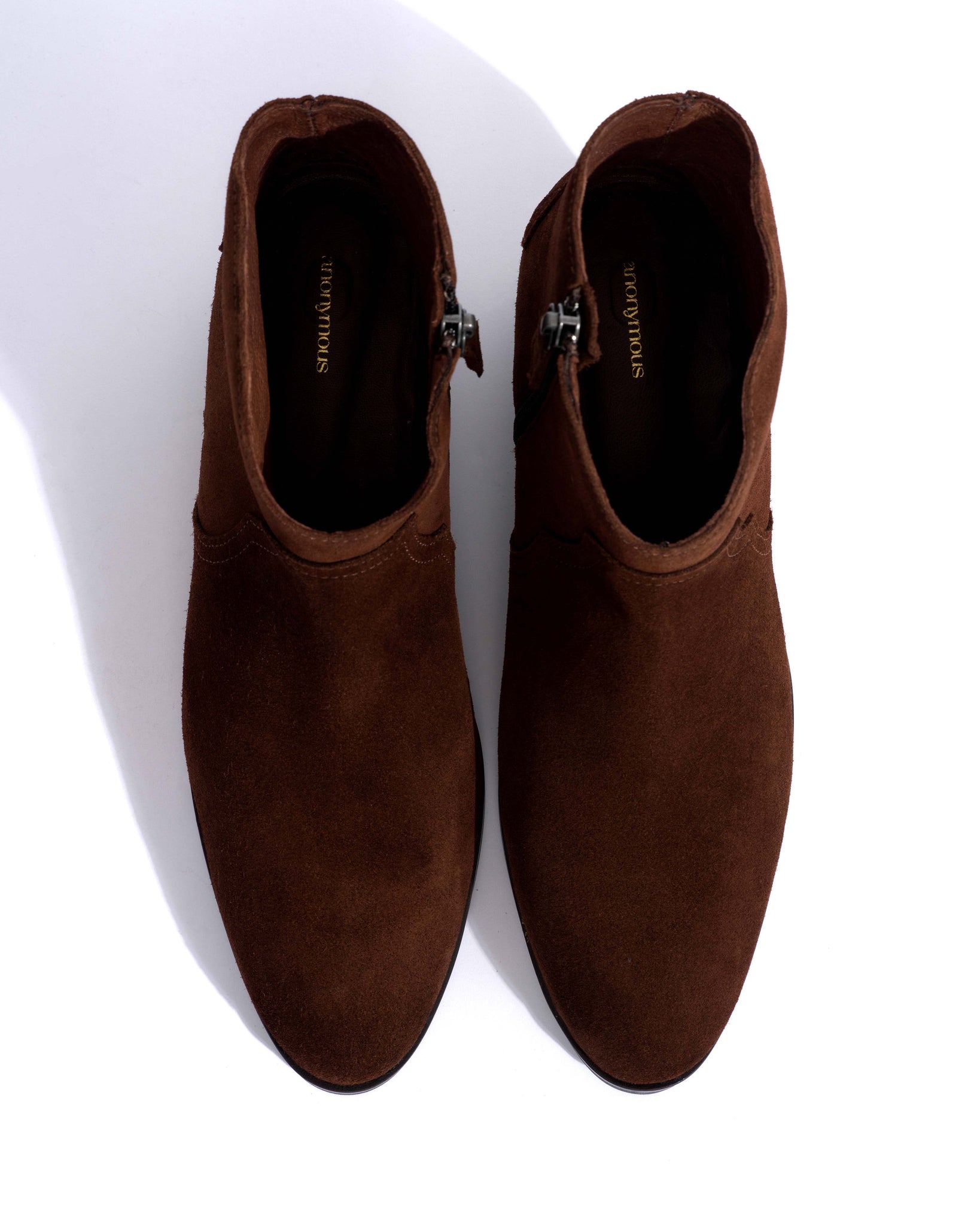 Fiona 35 Calf suede Chocolate -