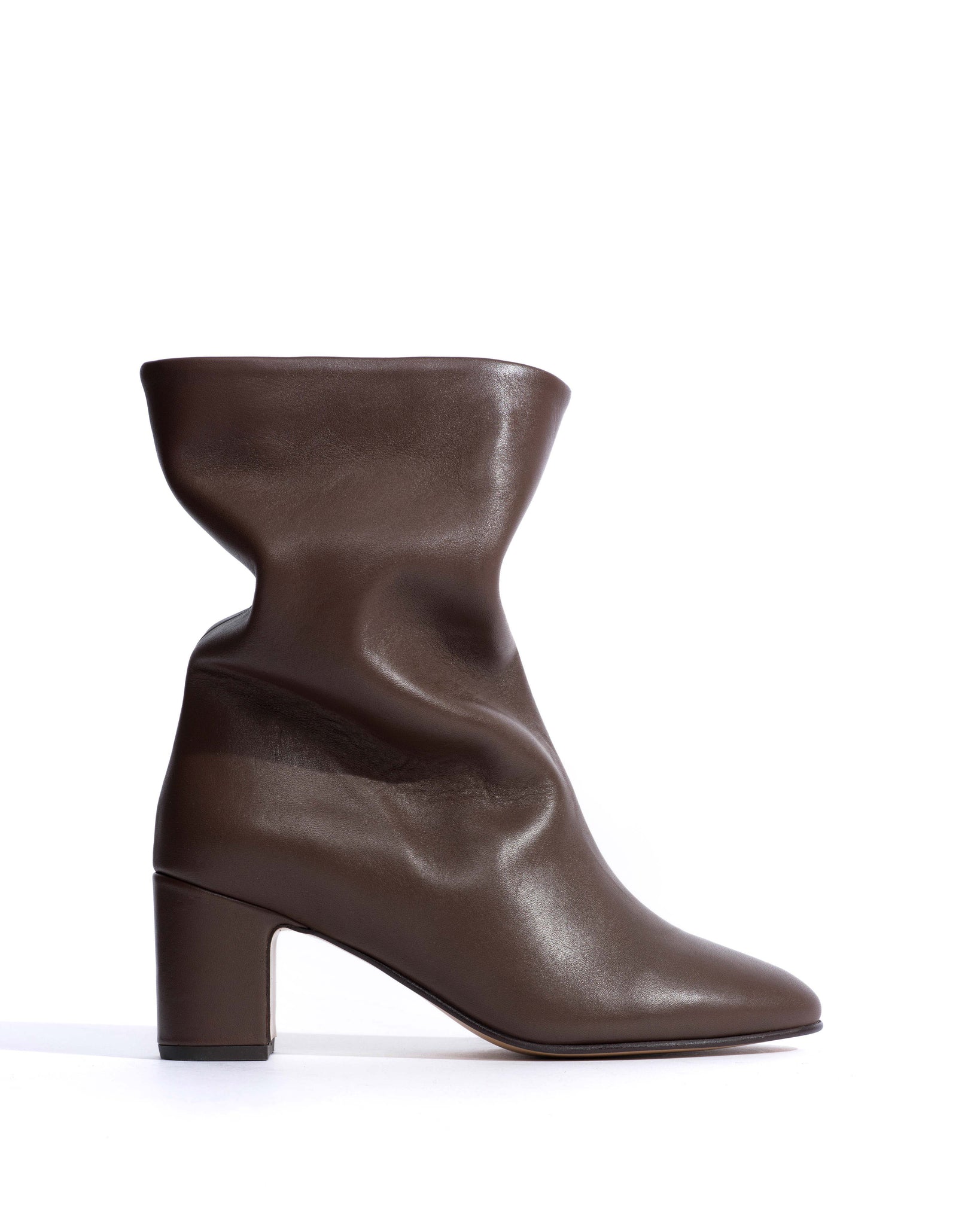 Lully 55 Soft calf Dark taupe -