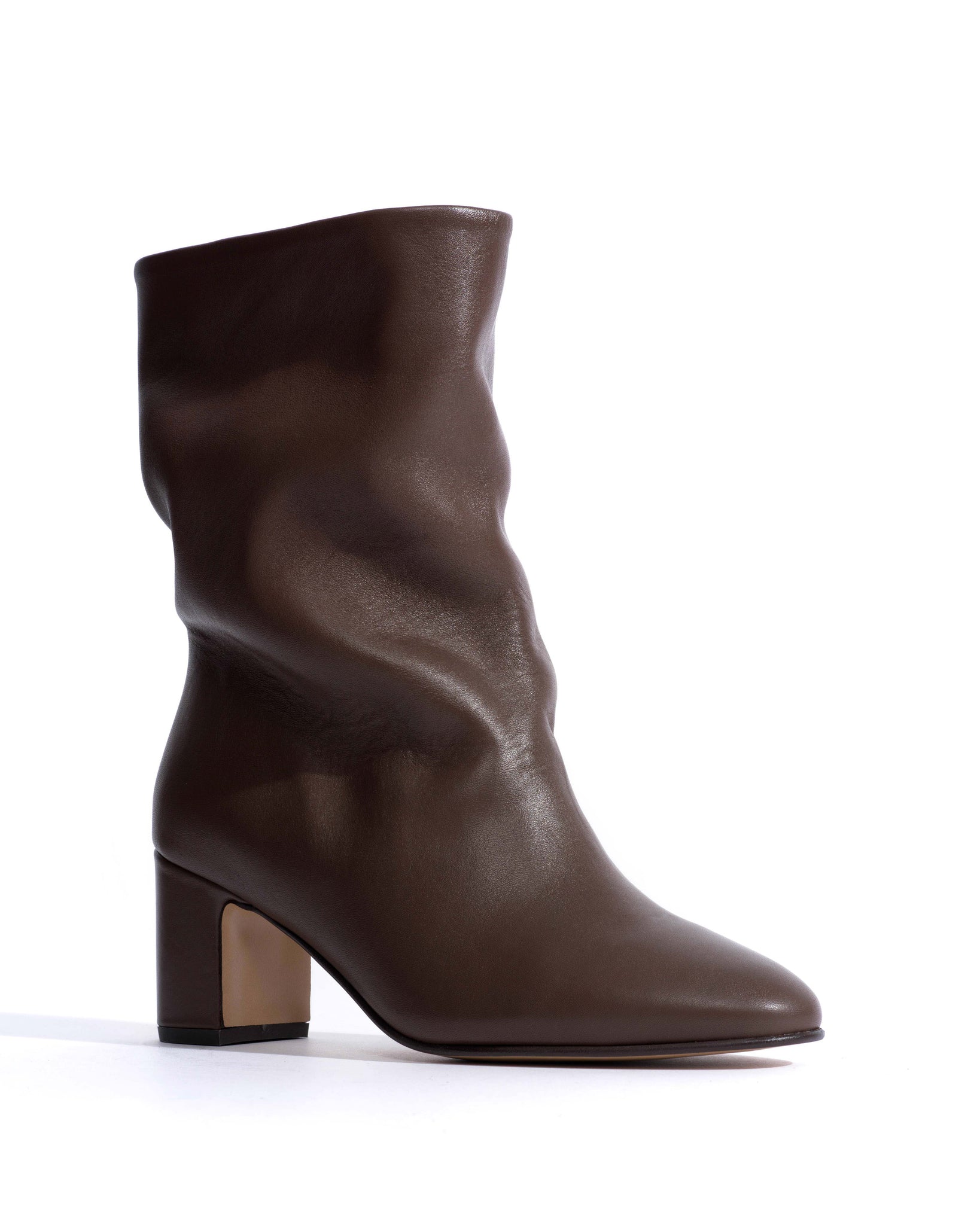 Lully 55 Soft calf Dark taupe -
