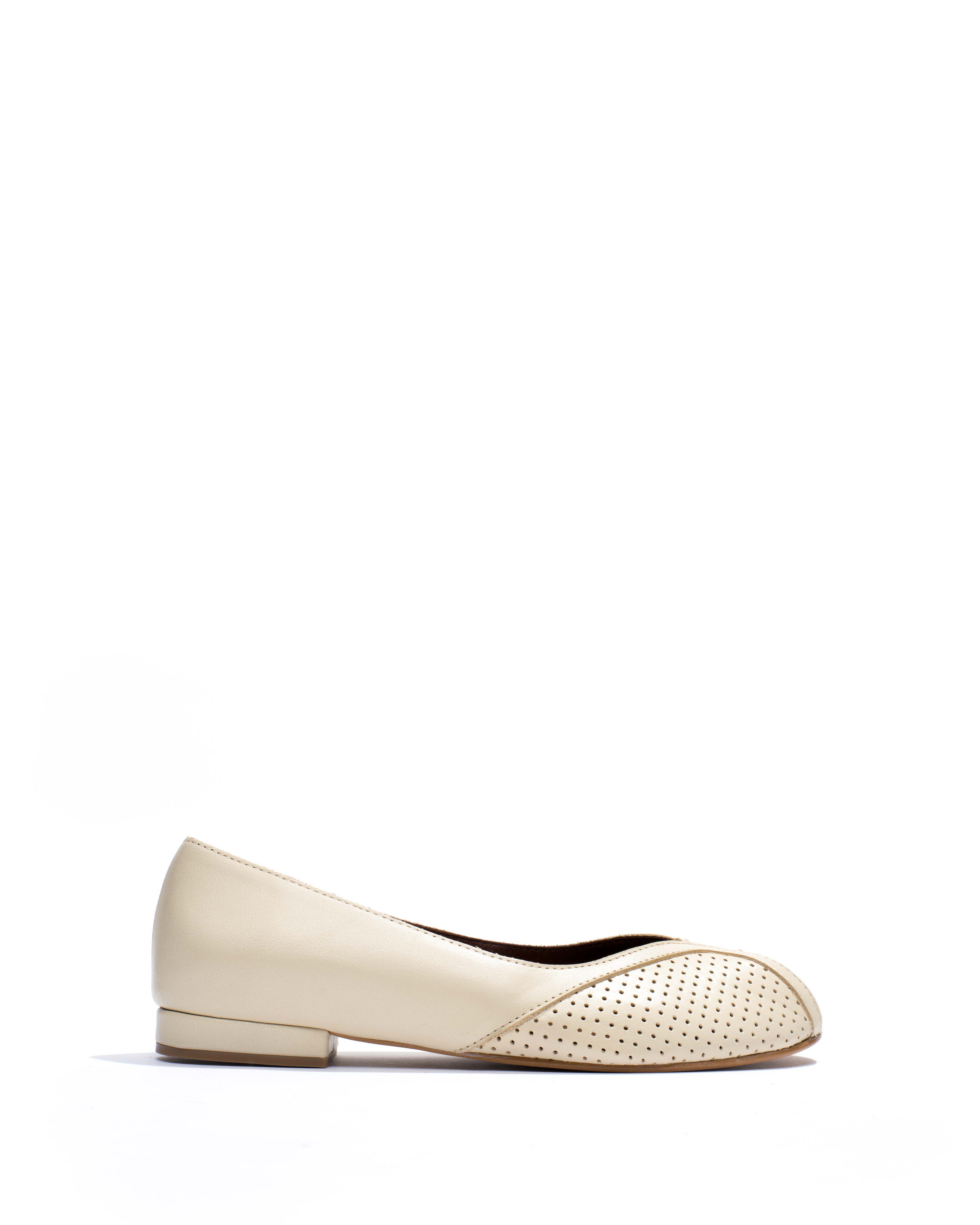 Tiffy Soft calf White sand