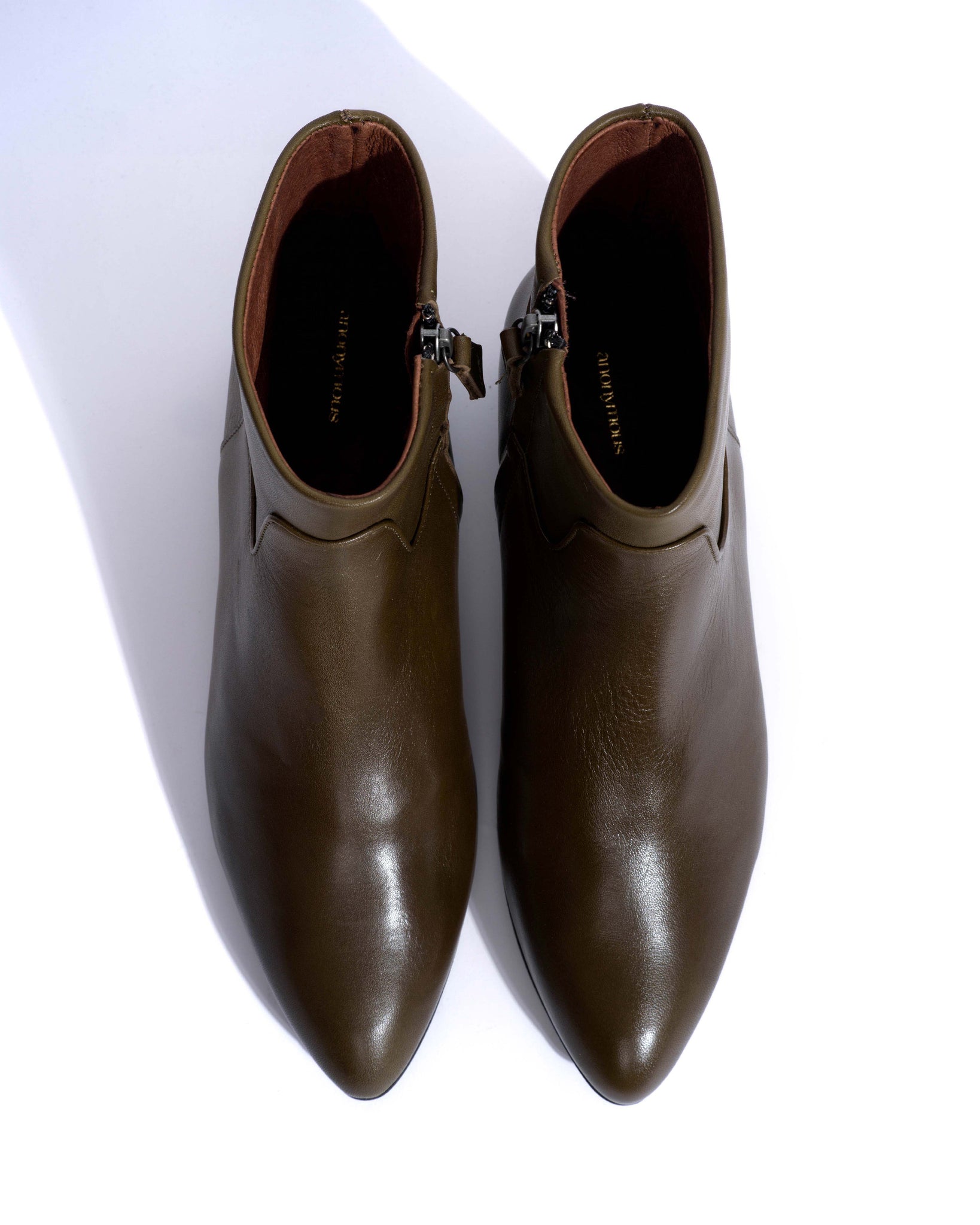 Morie 20 Vegetal soft calf Forrest green -