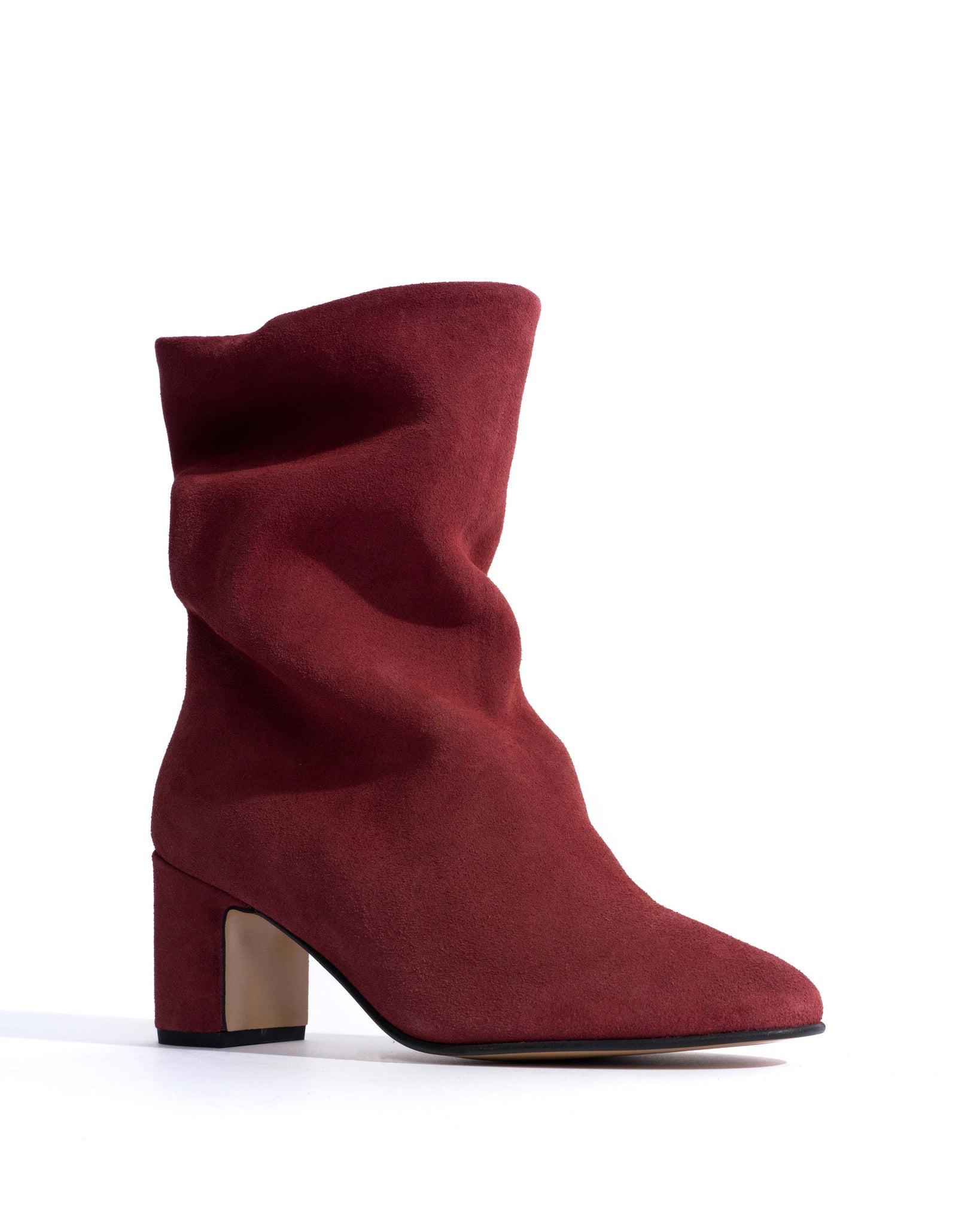 Lully 55 Calf suede Pomegranate -