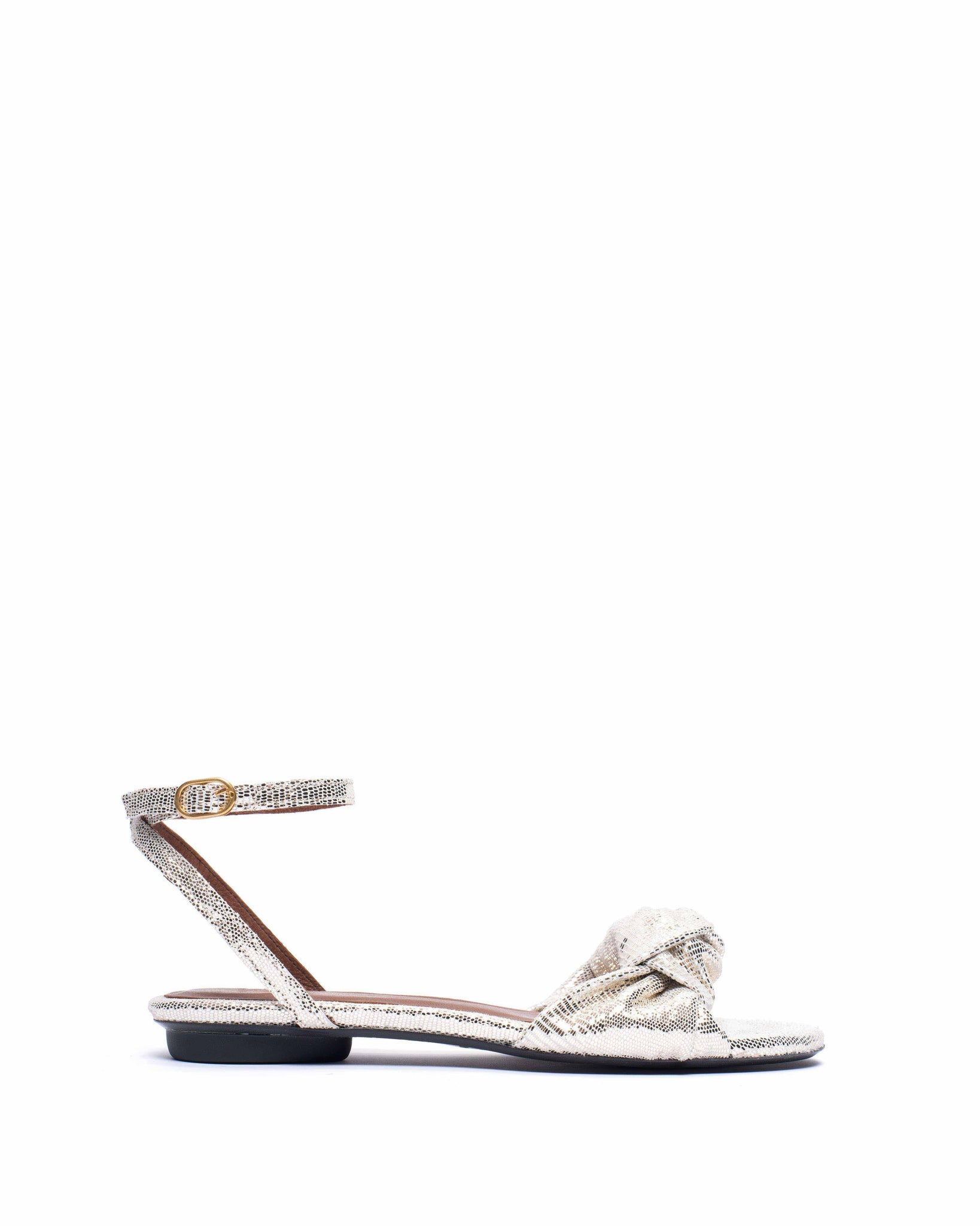 Aliza 10 Lizard metallic goat Champagne - Anonymous Copenhagen