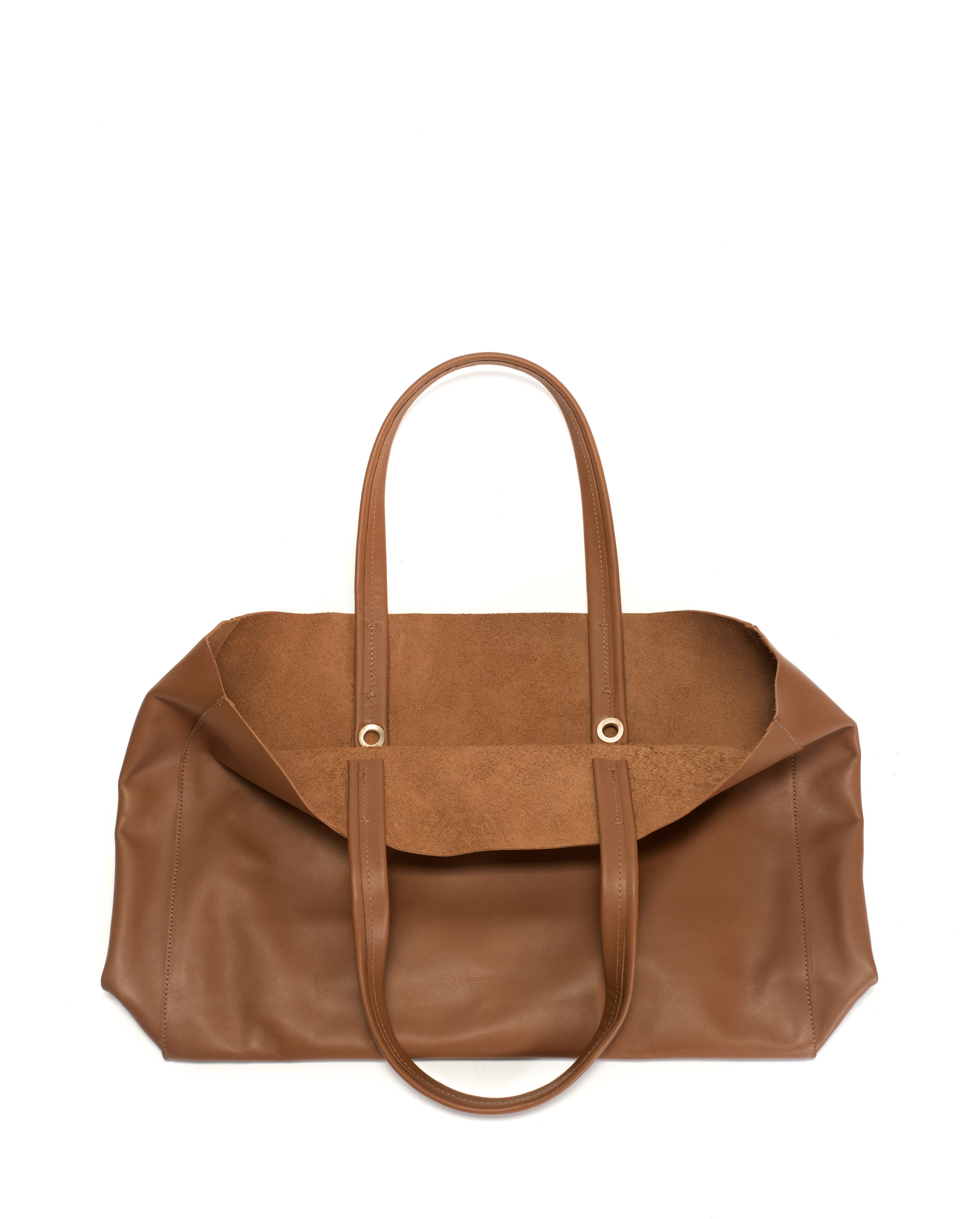 Ruba shopper Soft calf Camel