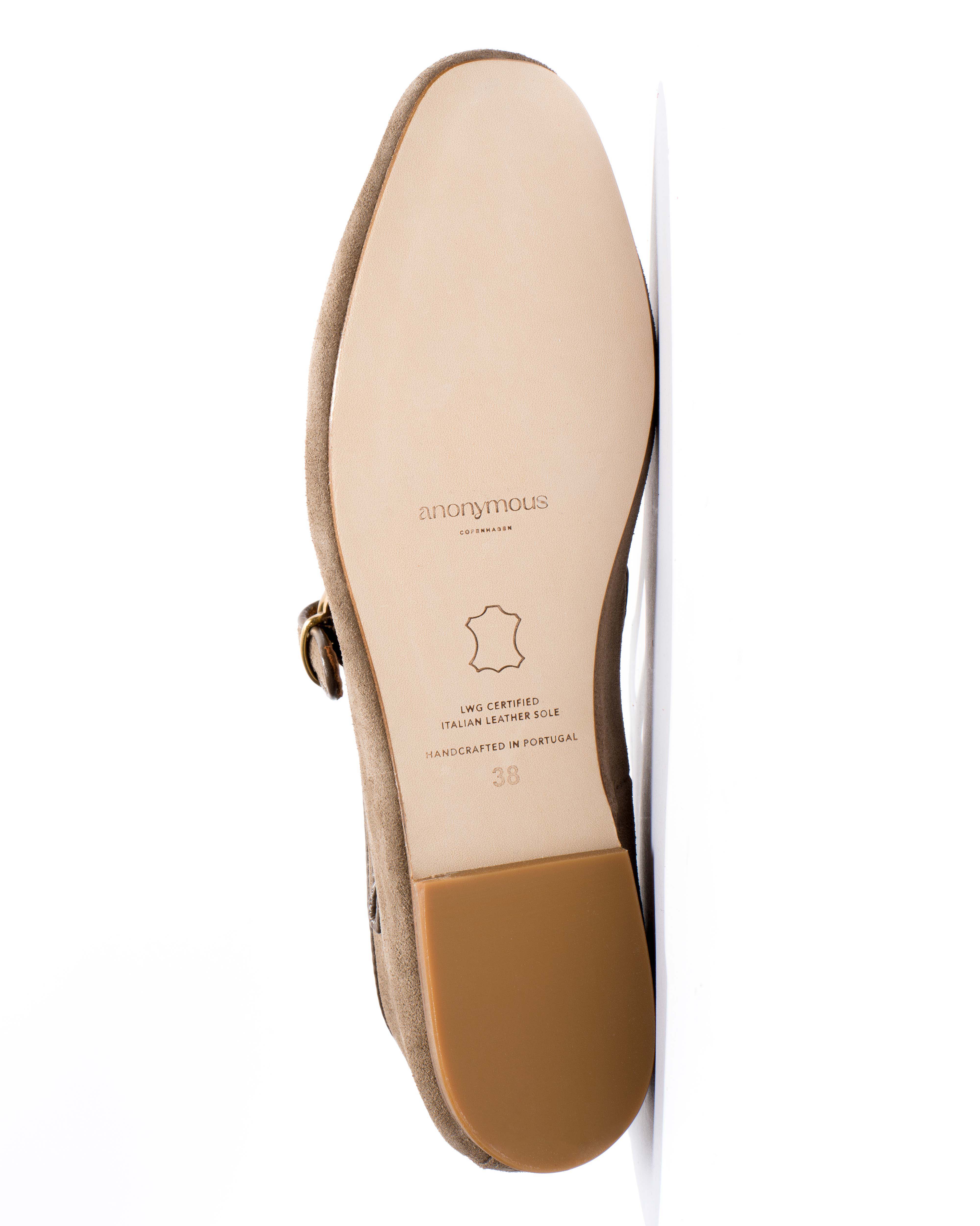 Praise Calf suede Mushroom
