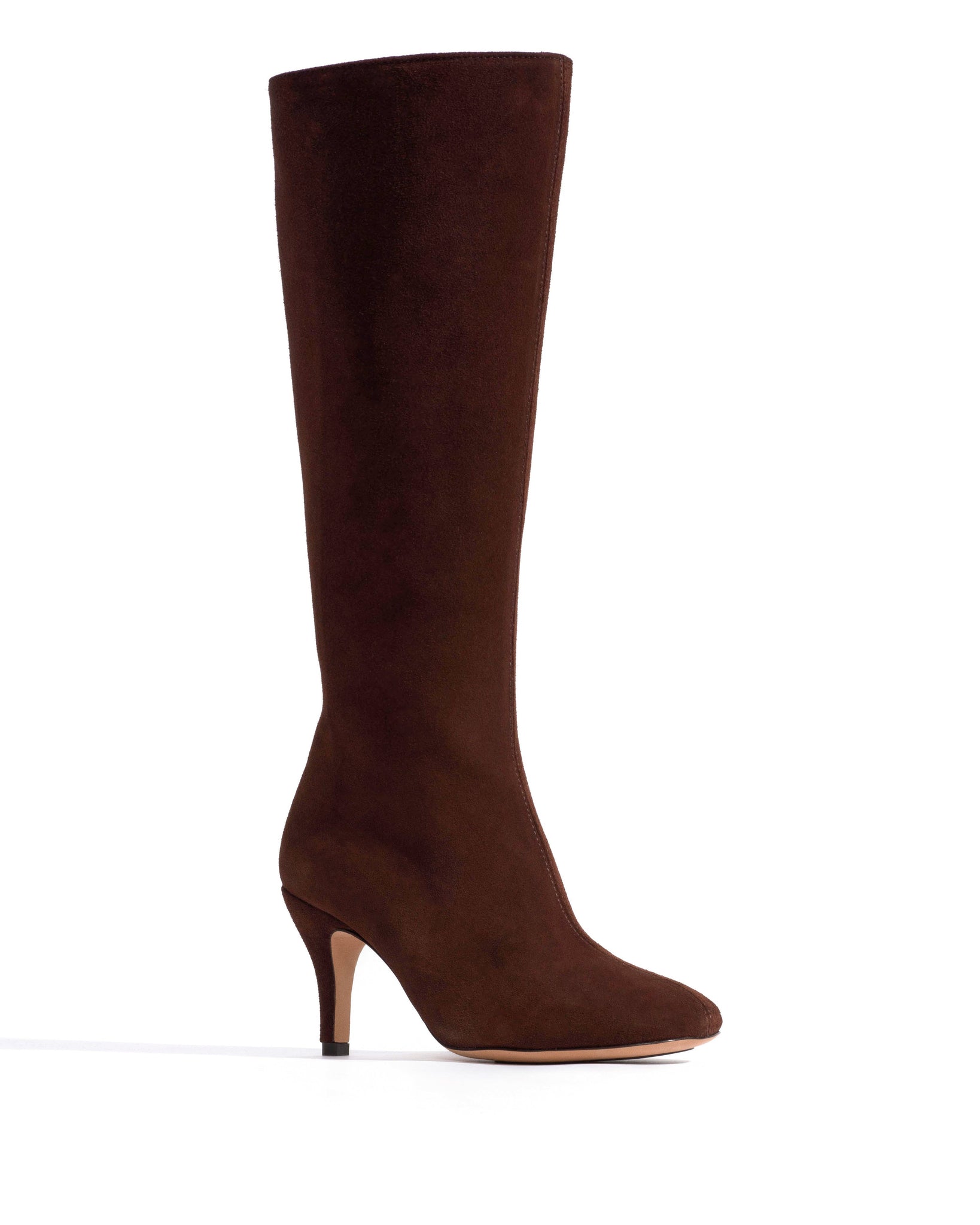 Kali 80 Calf suede Chocolate