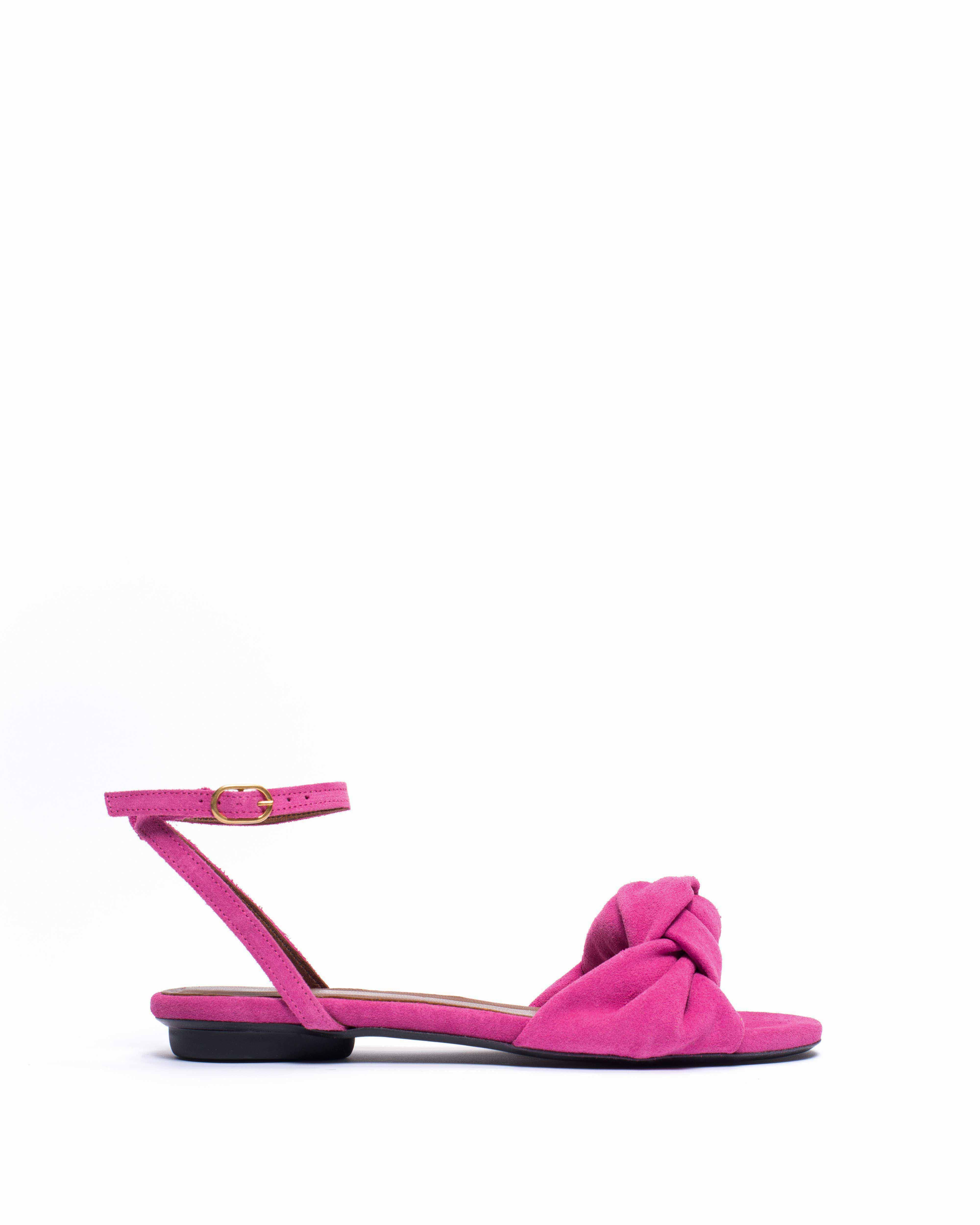 Aliza 10 Calf suede Raspberry sorbet