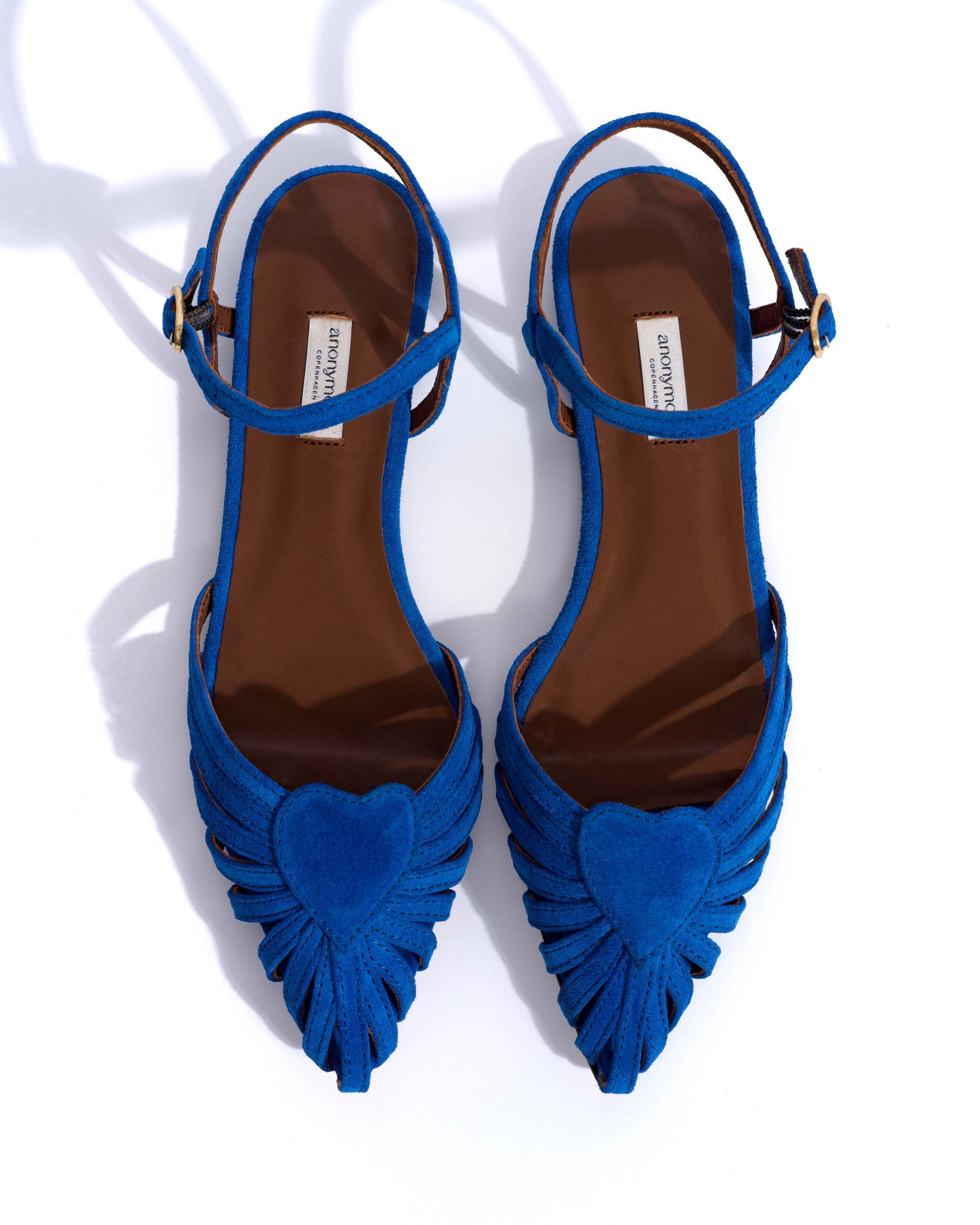 Keesha 10 Calf suede Electric blue -