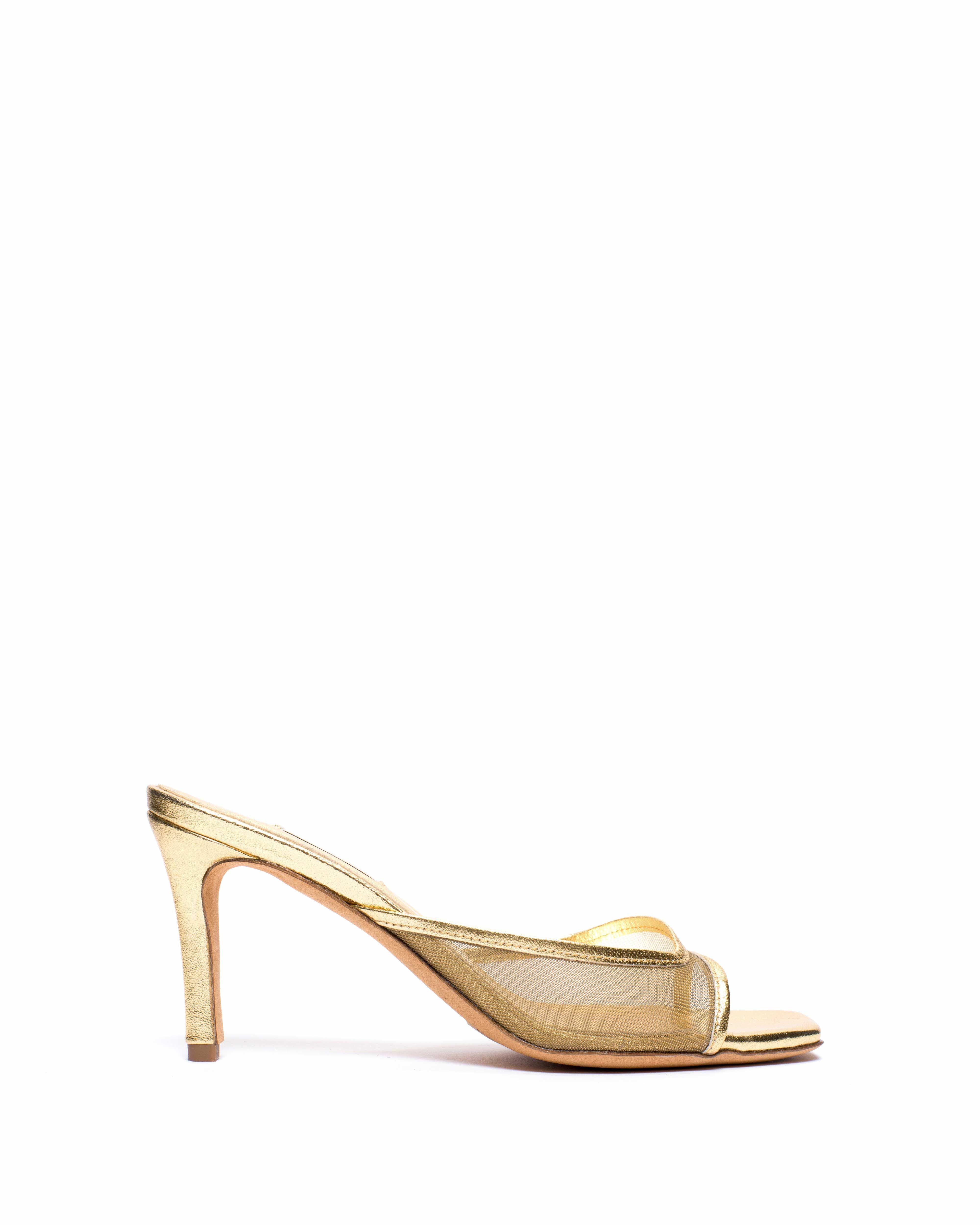 Mazy 75 mesh Metallic goat & mesh Gold