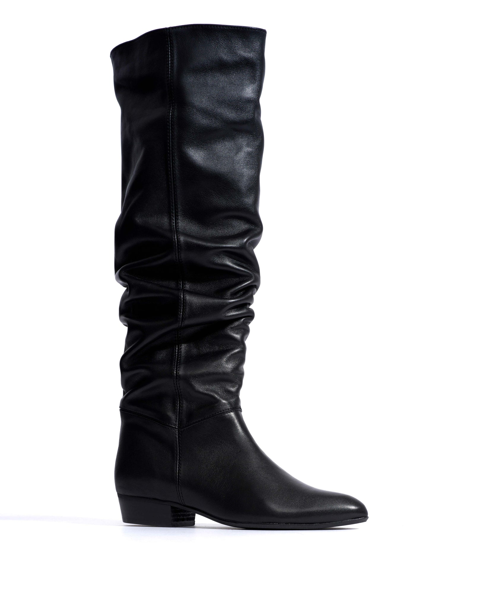 Jadah 20 Soft calf & suede leather Black - Anonymous Copenhagen High shaft boots