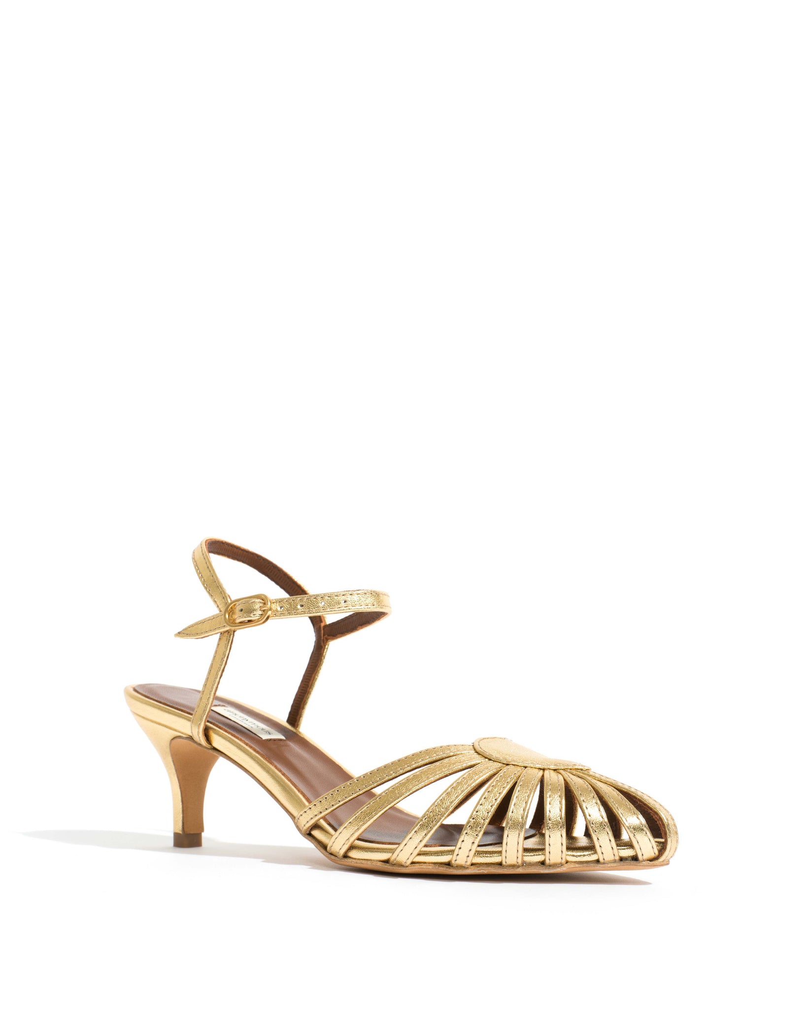 Keesha 55 Metallic goat Gold - Anonymous Copenhagen Shoes