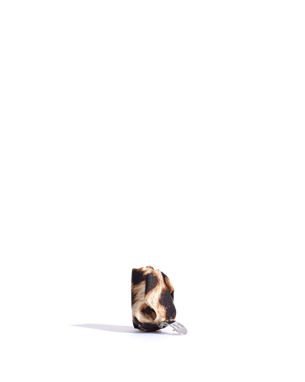 Tulip shoe clip Satin print Leopard