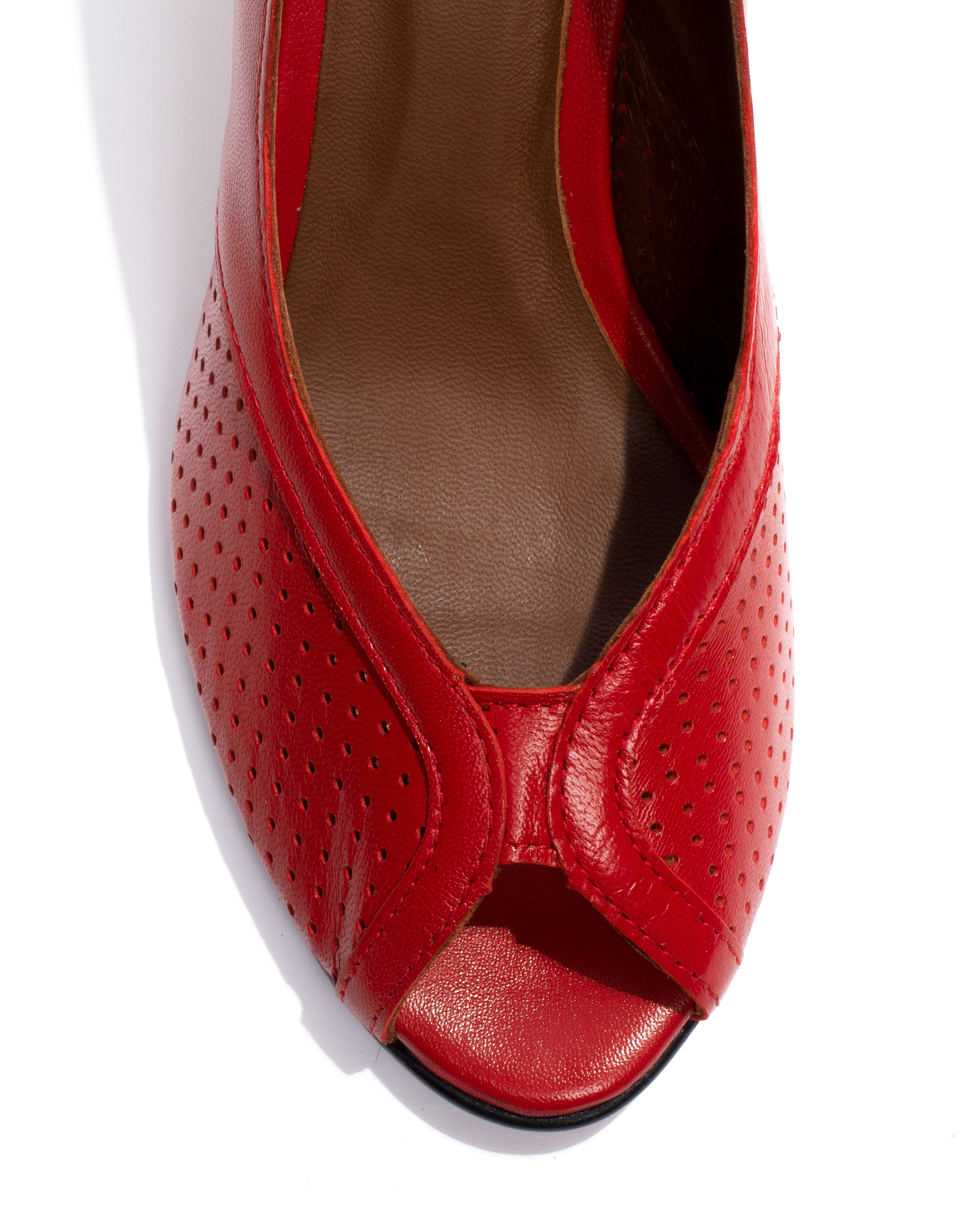 Alania Shiny lamb Ruby red