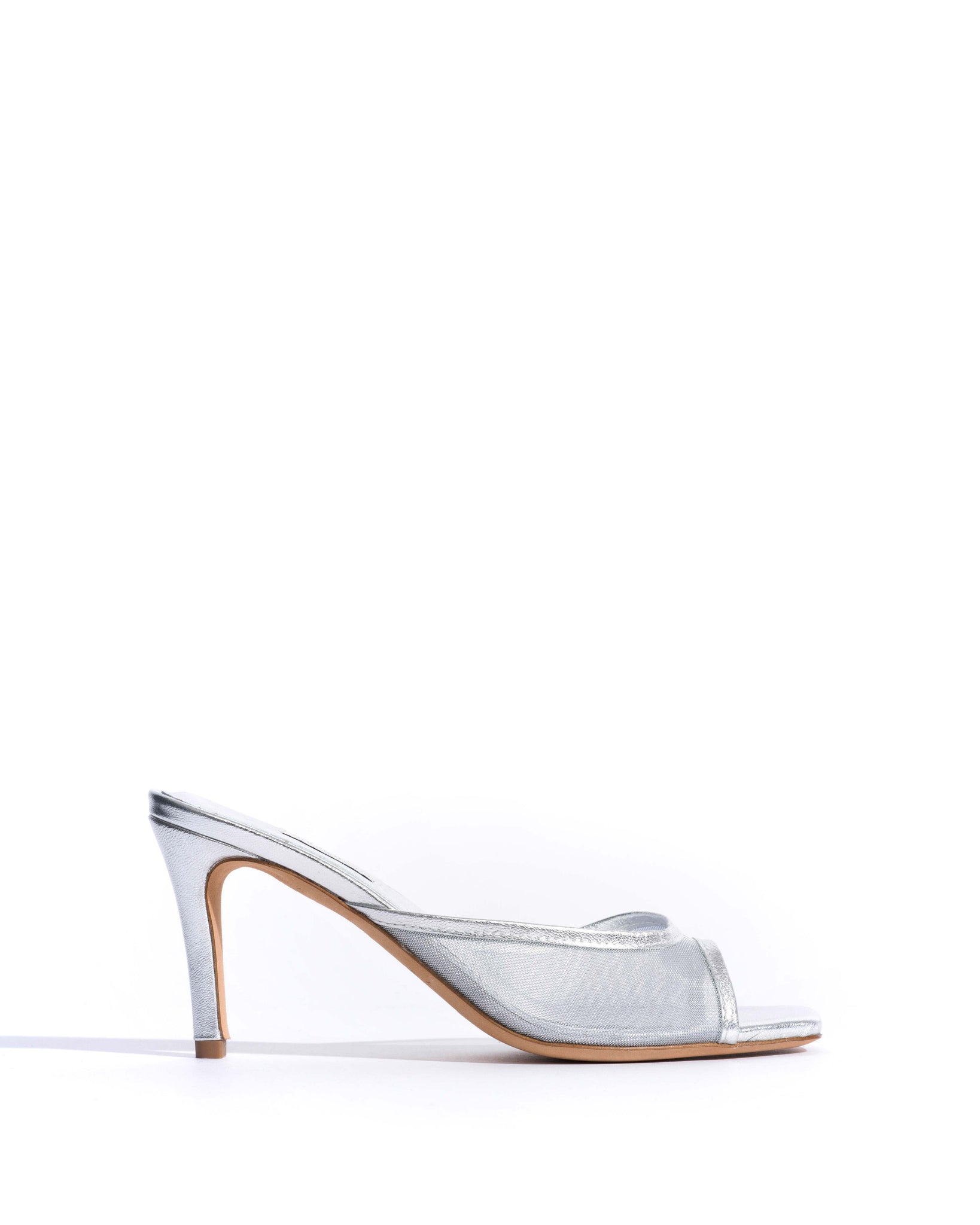 Mazy 75 mesh Metallic goat & mesh Silver -