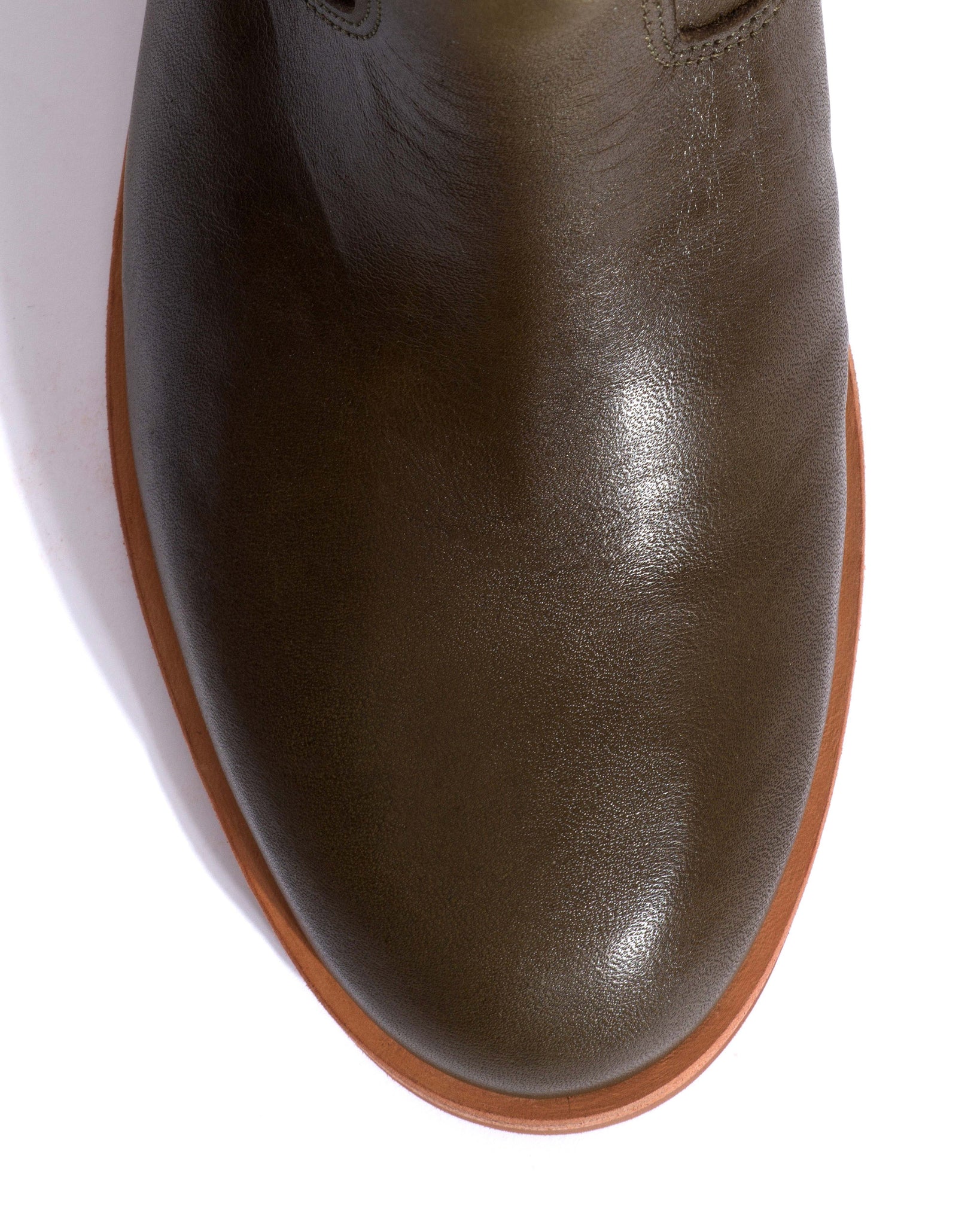 Monja Vegetal soft calf Forrest green