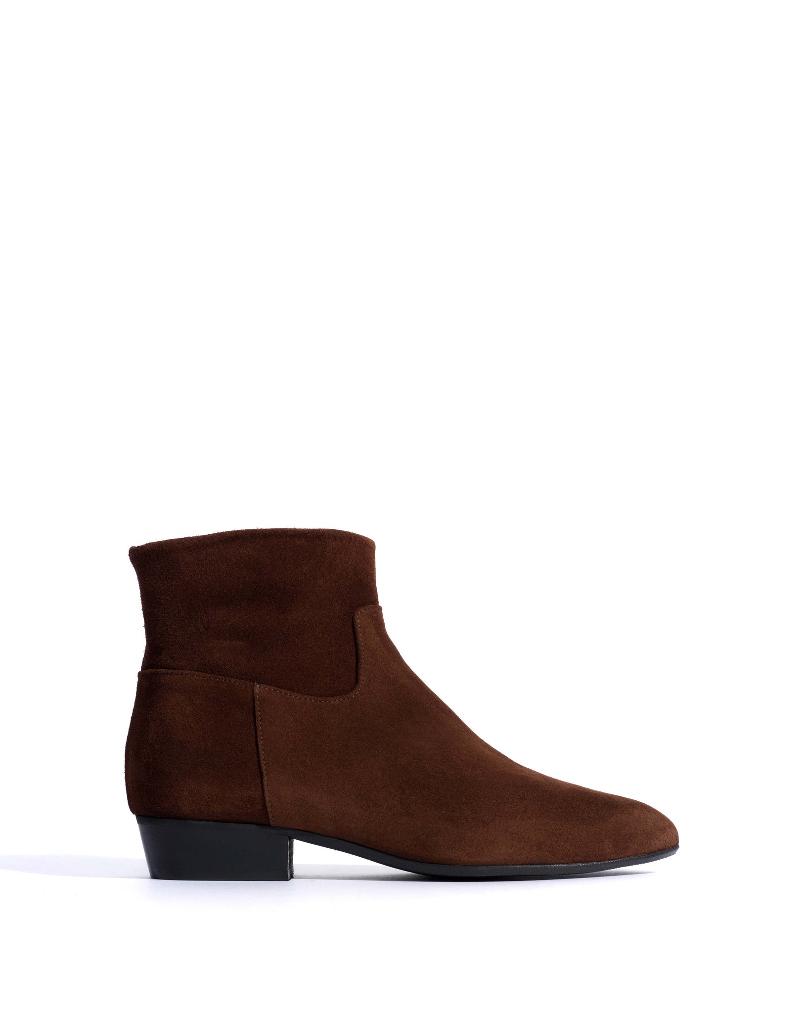 Morie 20 Calf suede Chocolate -