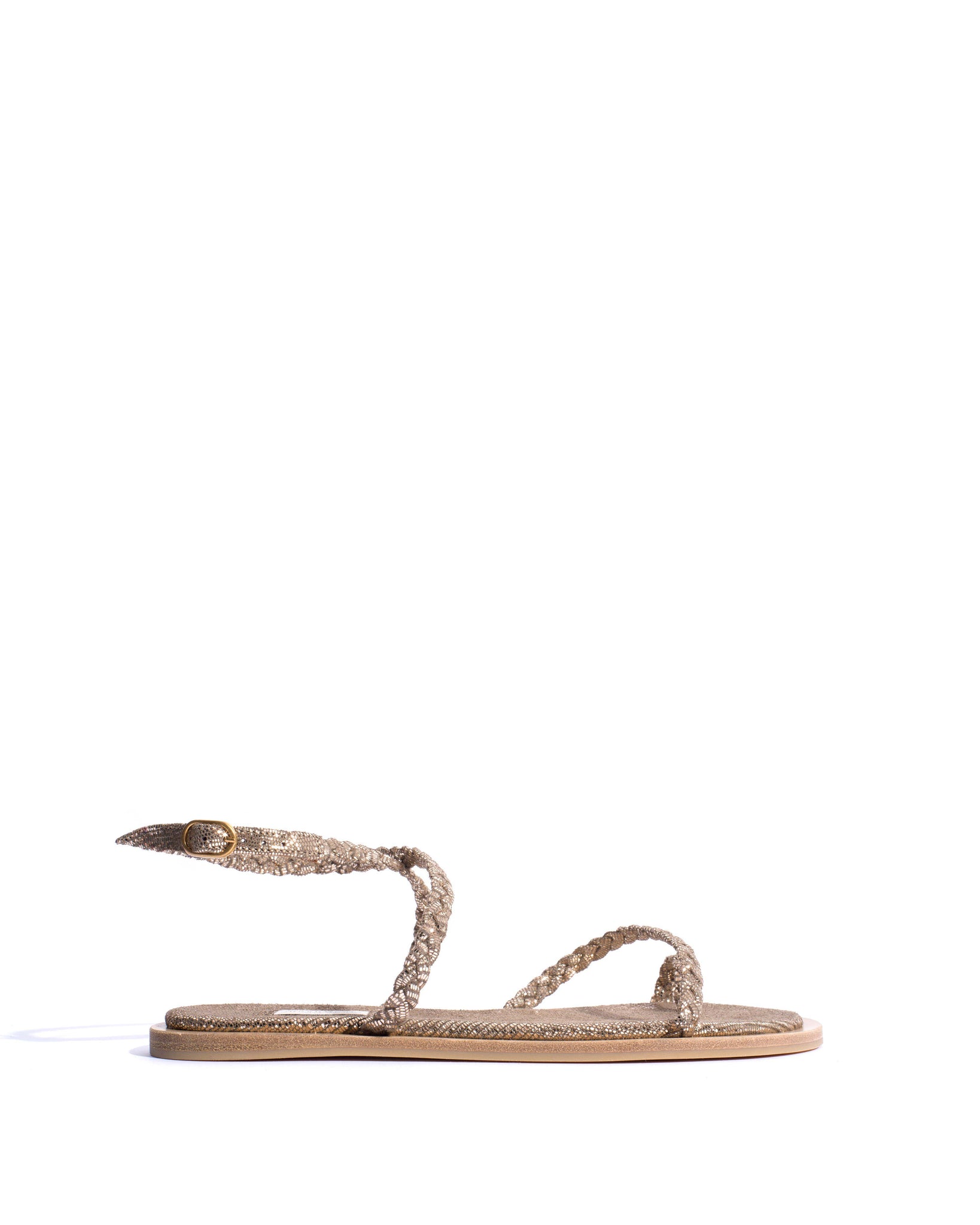 Cinca 10 classic Lizard metallic goat Vintage champagne