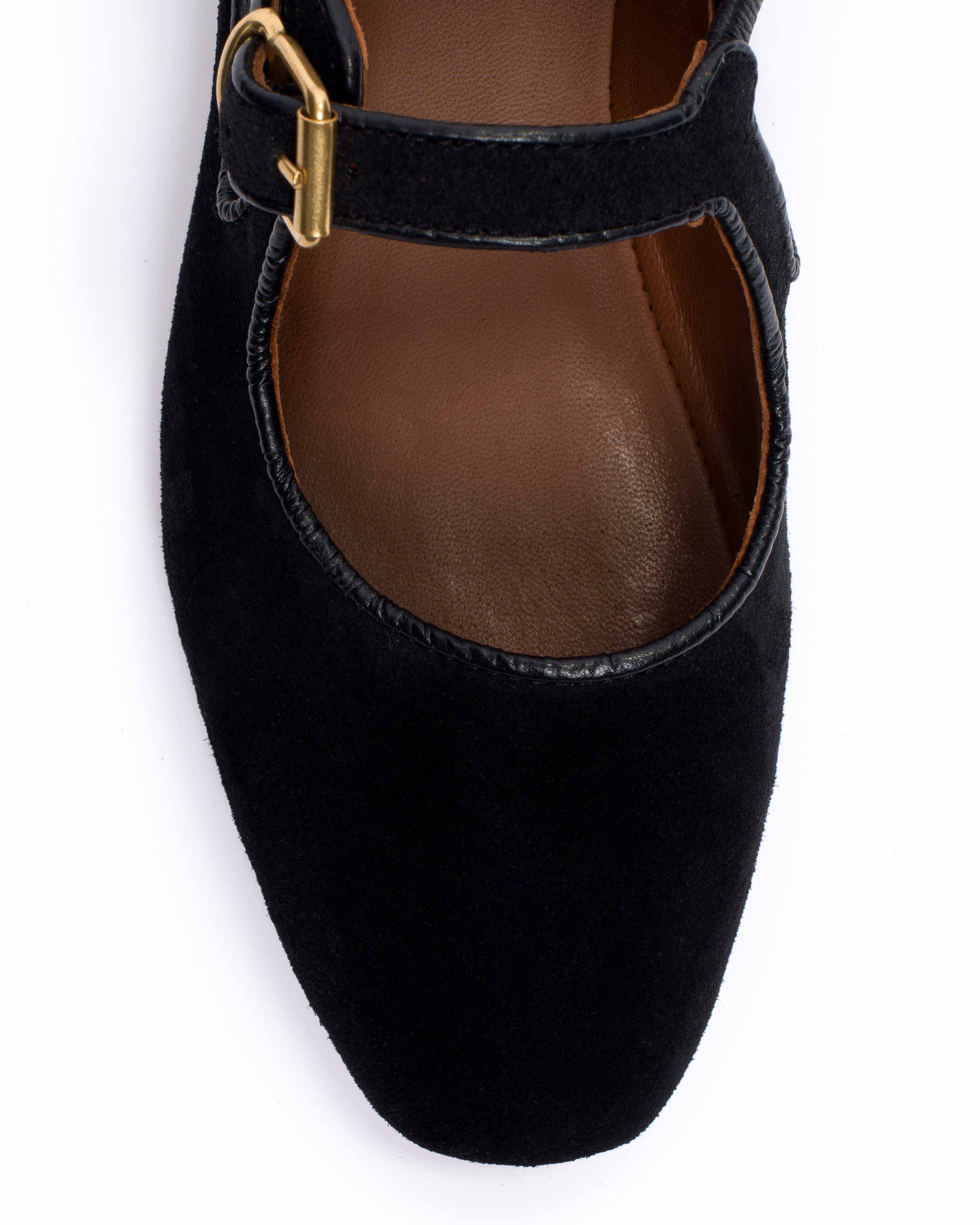 Praise Calf suede Black