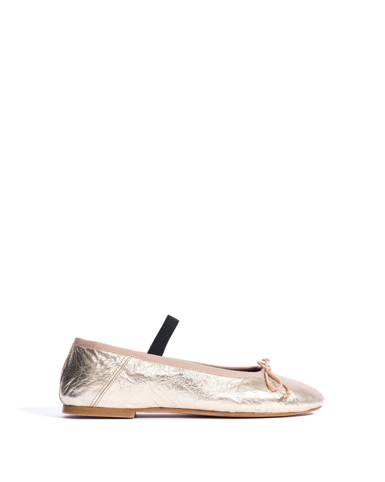 Rhina Grained metallic lamb Champagne - Anonymous Copenhagen Shoes