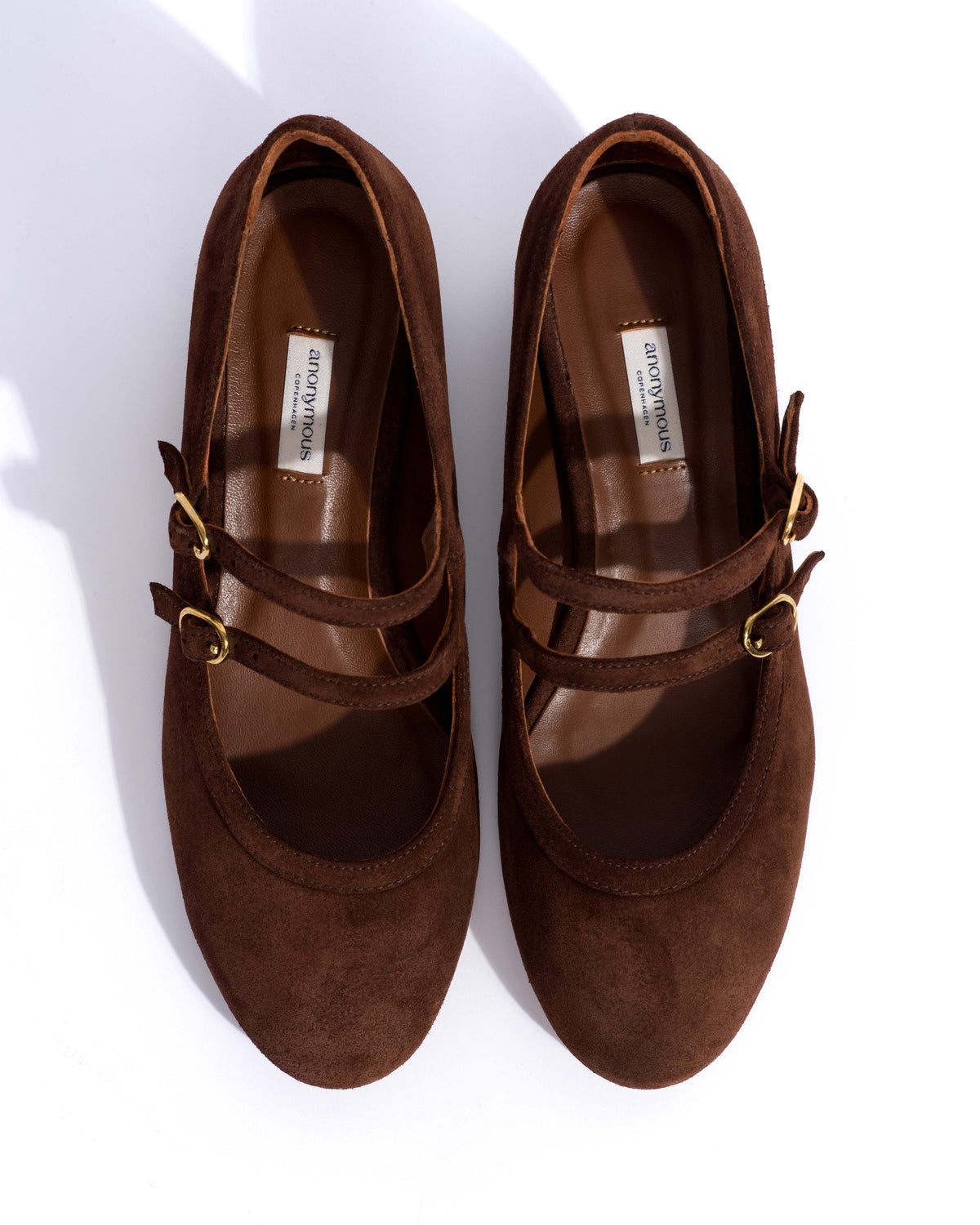 Balie 40 Calf suede Chocolate