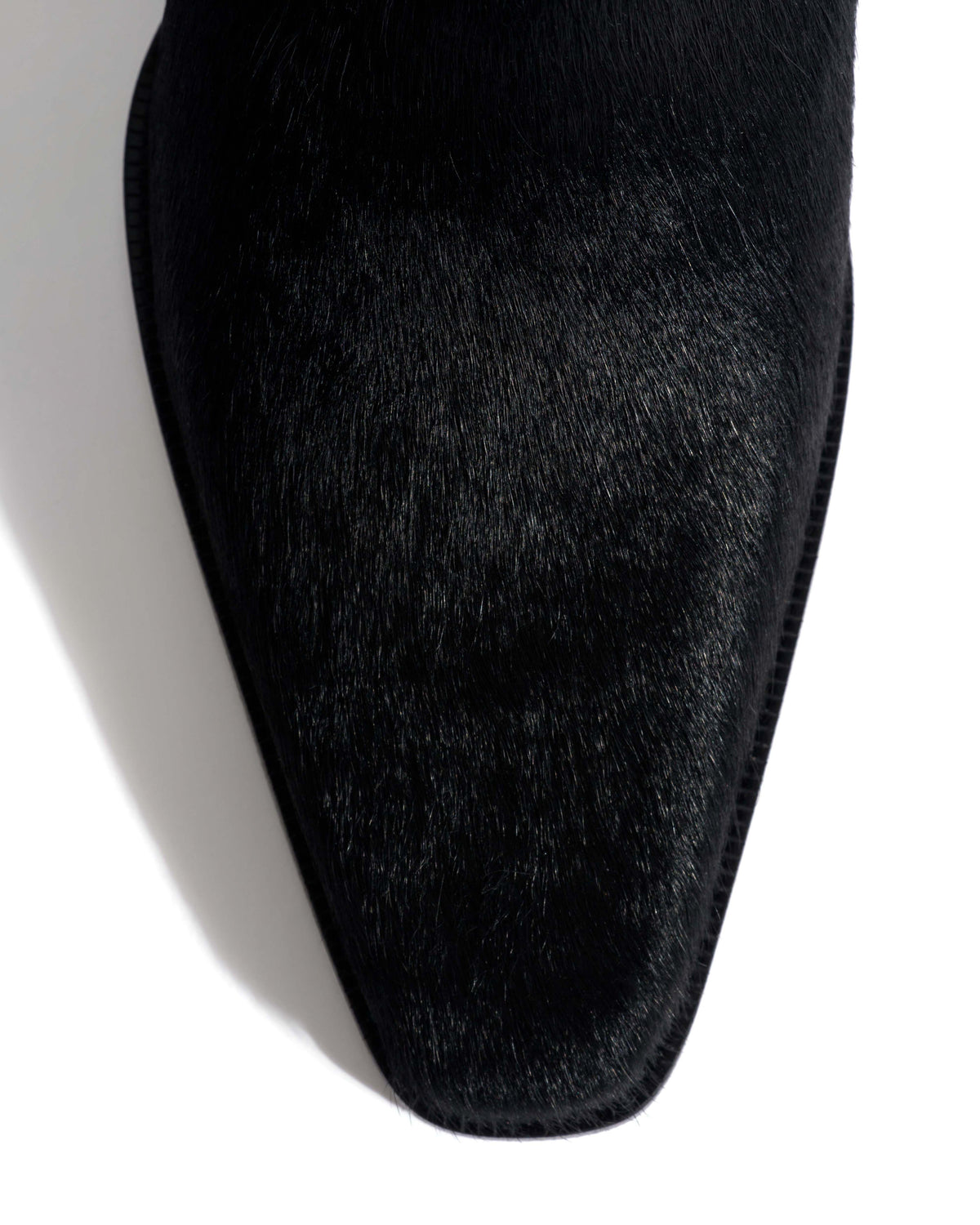 Edith 50 Calf hair Black