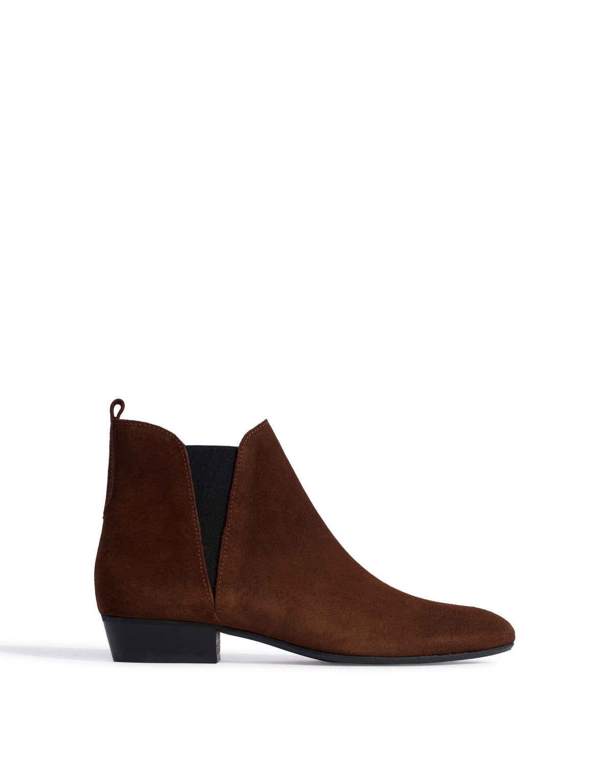 Rita Calf suede Chocolate