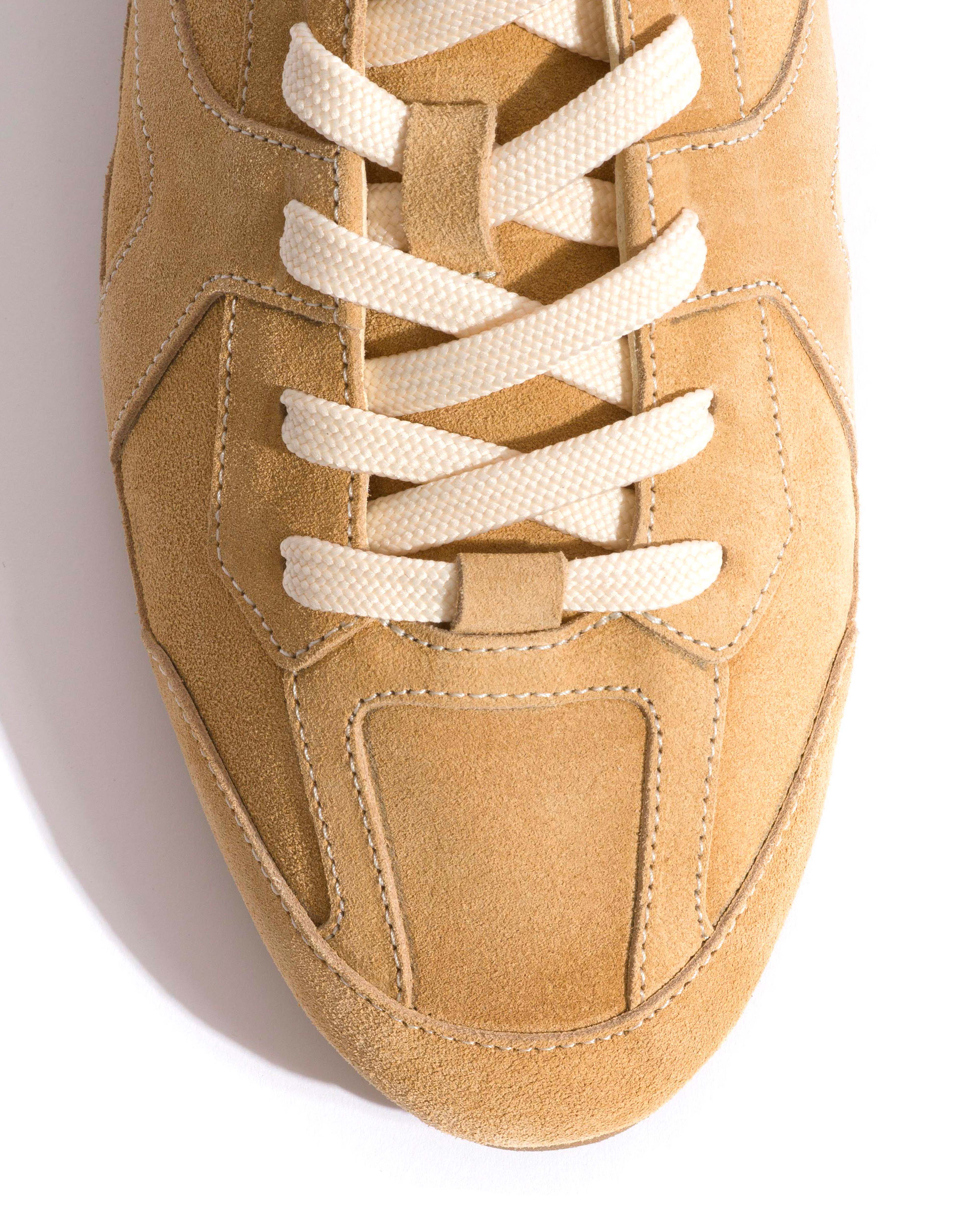 Sneakerina Calf suede Creamy sand