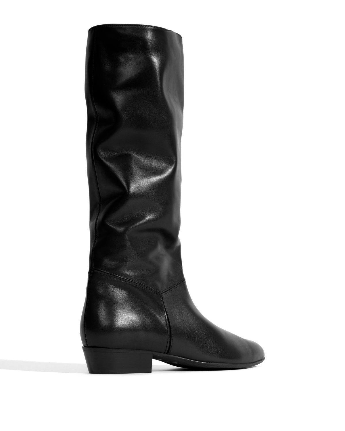Jasmina 20 Soft calf & suede leather Black