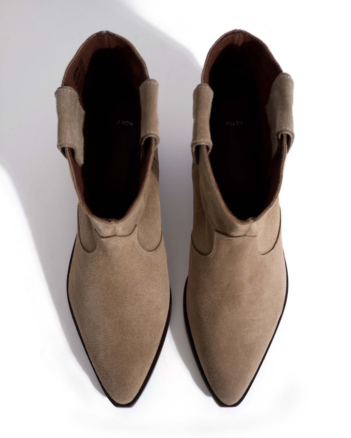 Joanne 35 Calf suede Mushroom