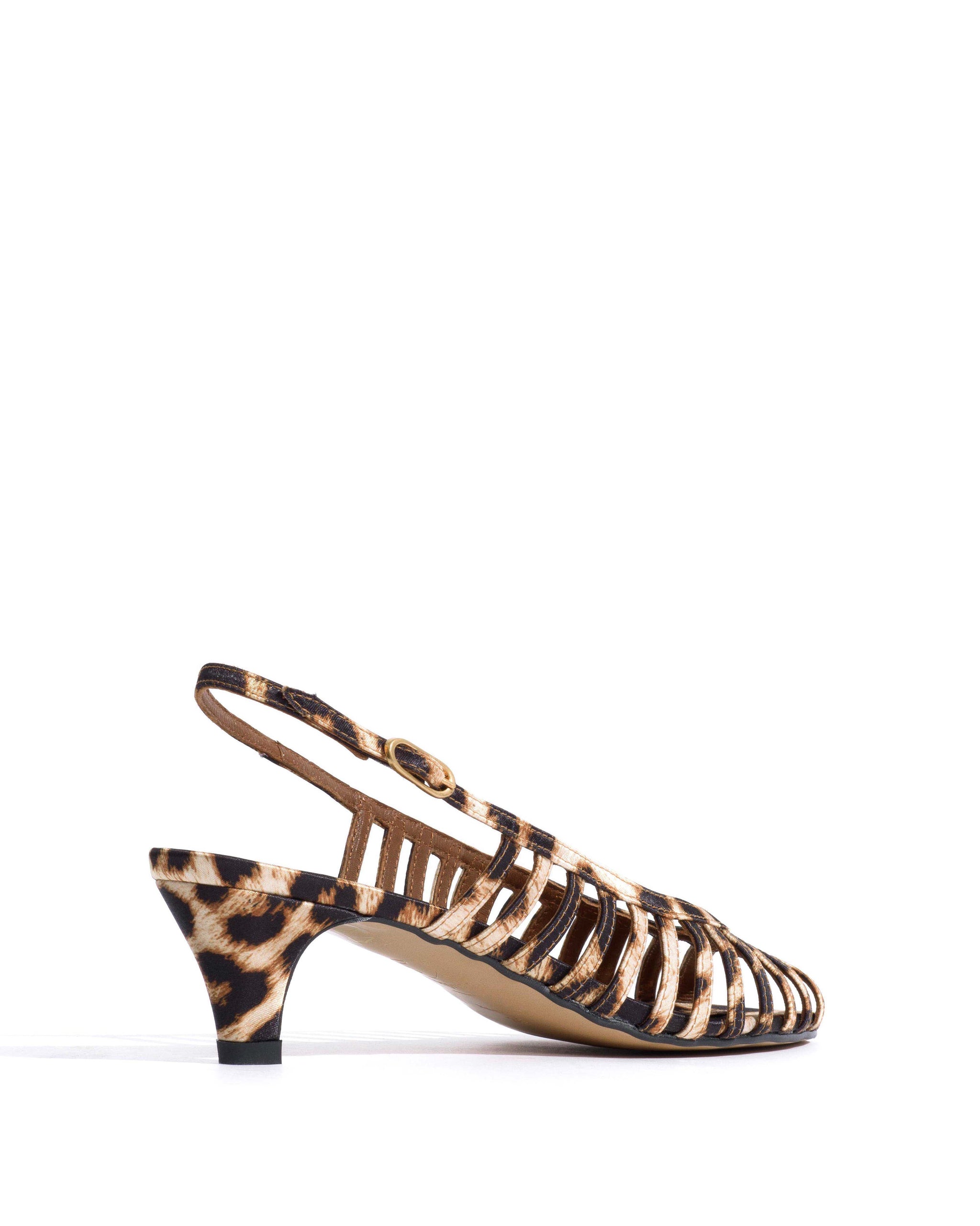 Carminho 40 stiletto Satin print Leopard - Anonymous Copenhagen Heels