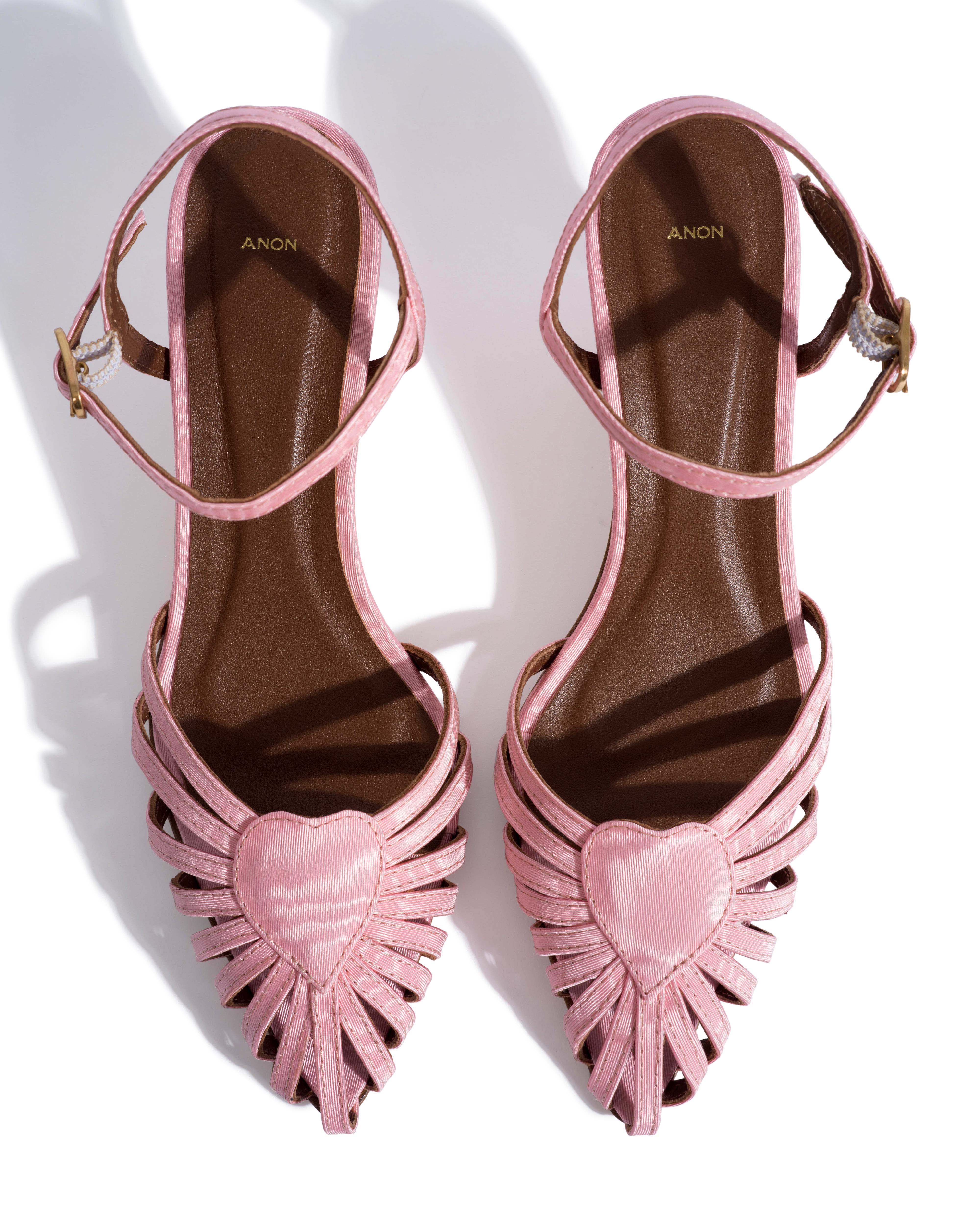 Keesha 55 Glossy moire Dreamy pink