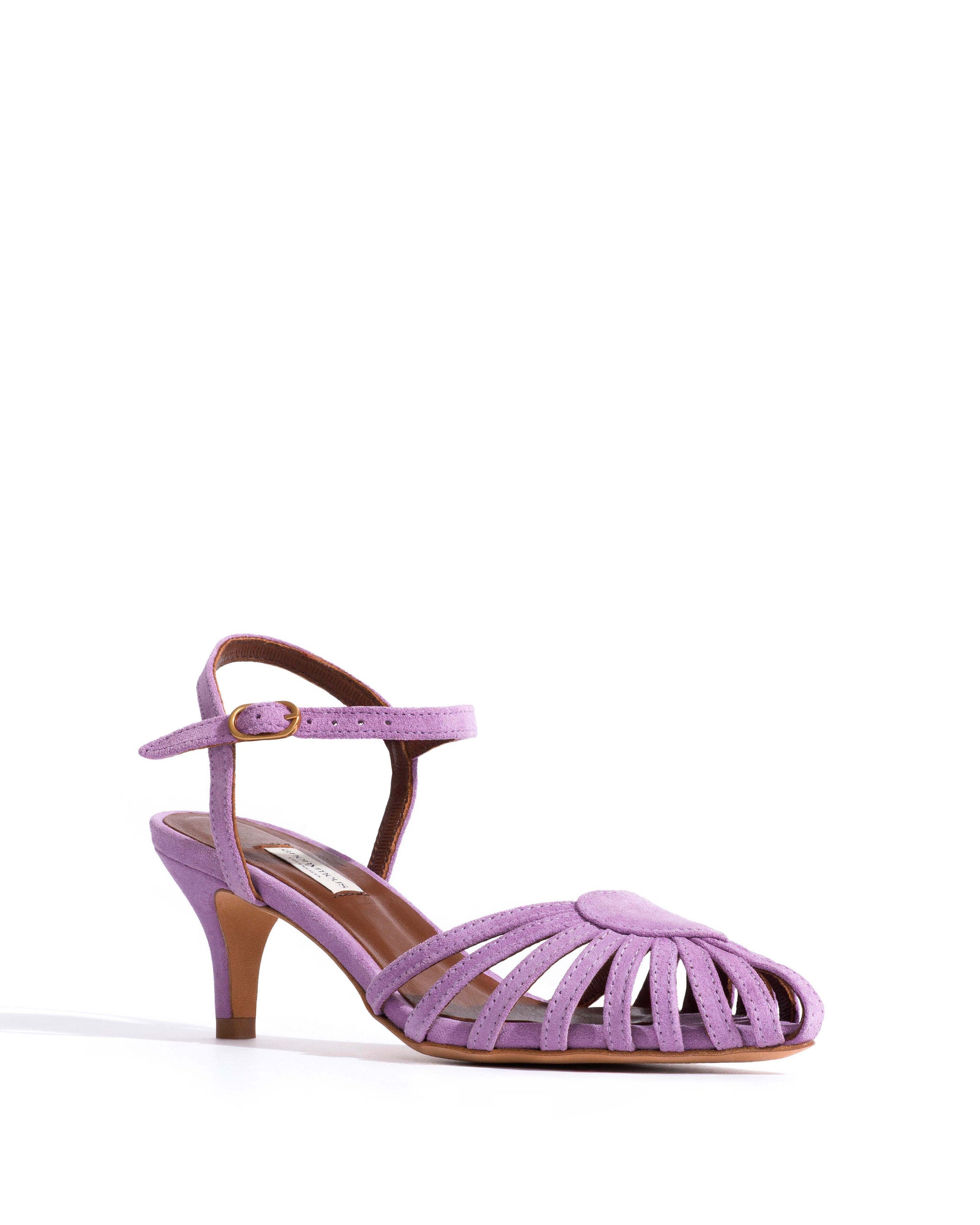 Keesha 55 Calf suede Lavender ice