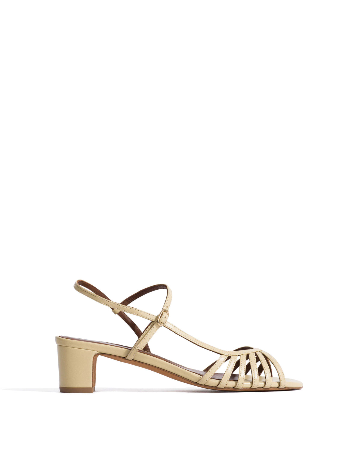 Carlota 40 Shiny lamb Butter yellow