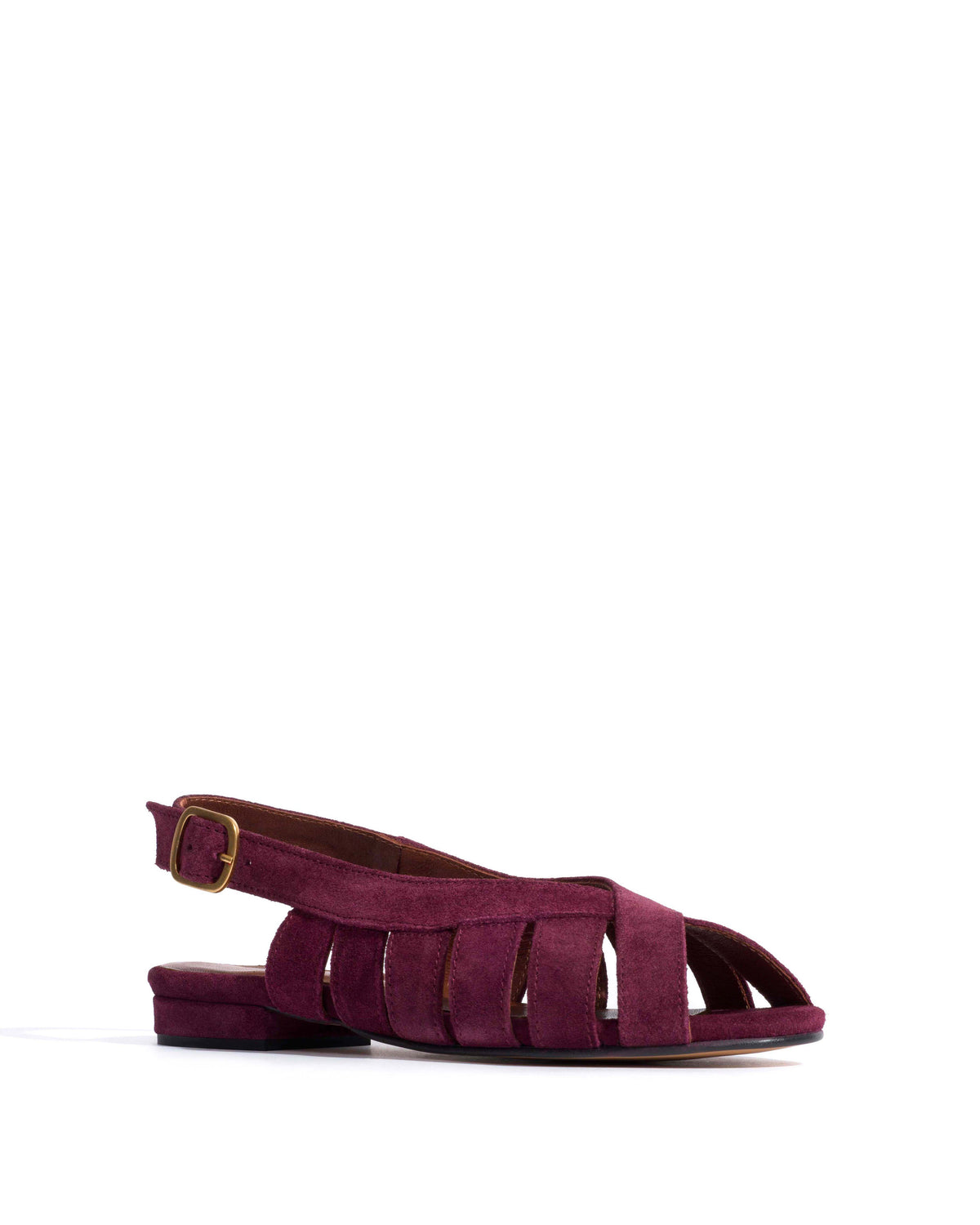Sophie 20 Calf suede Fig purple