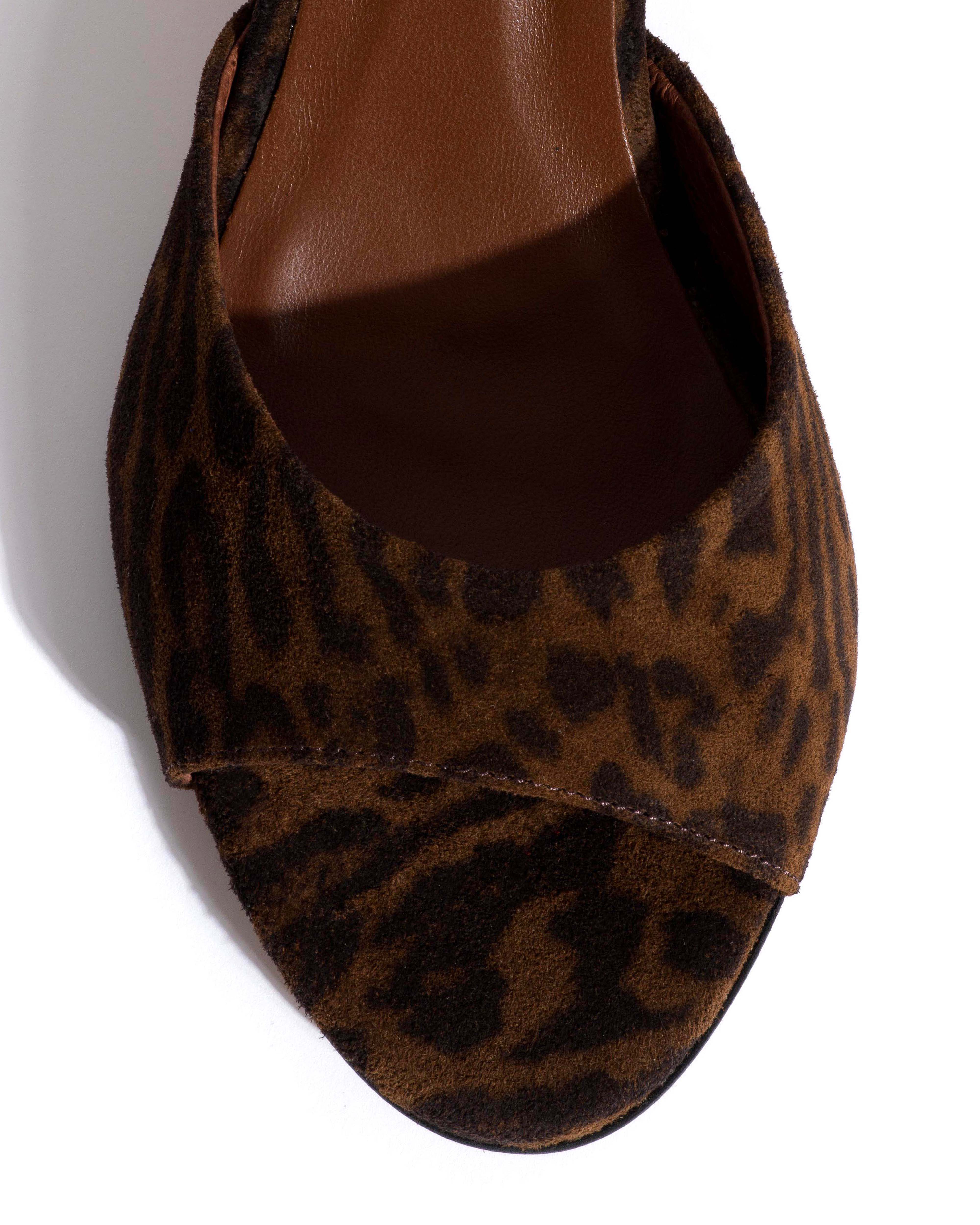 Jolie 55 Calf suede print Jaguar