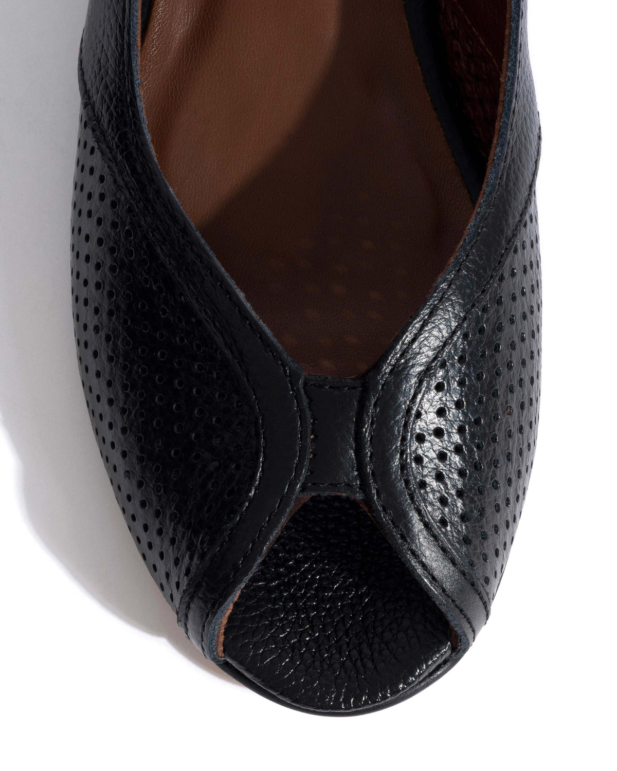 Tiffy Pebbled soft calf Black