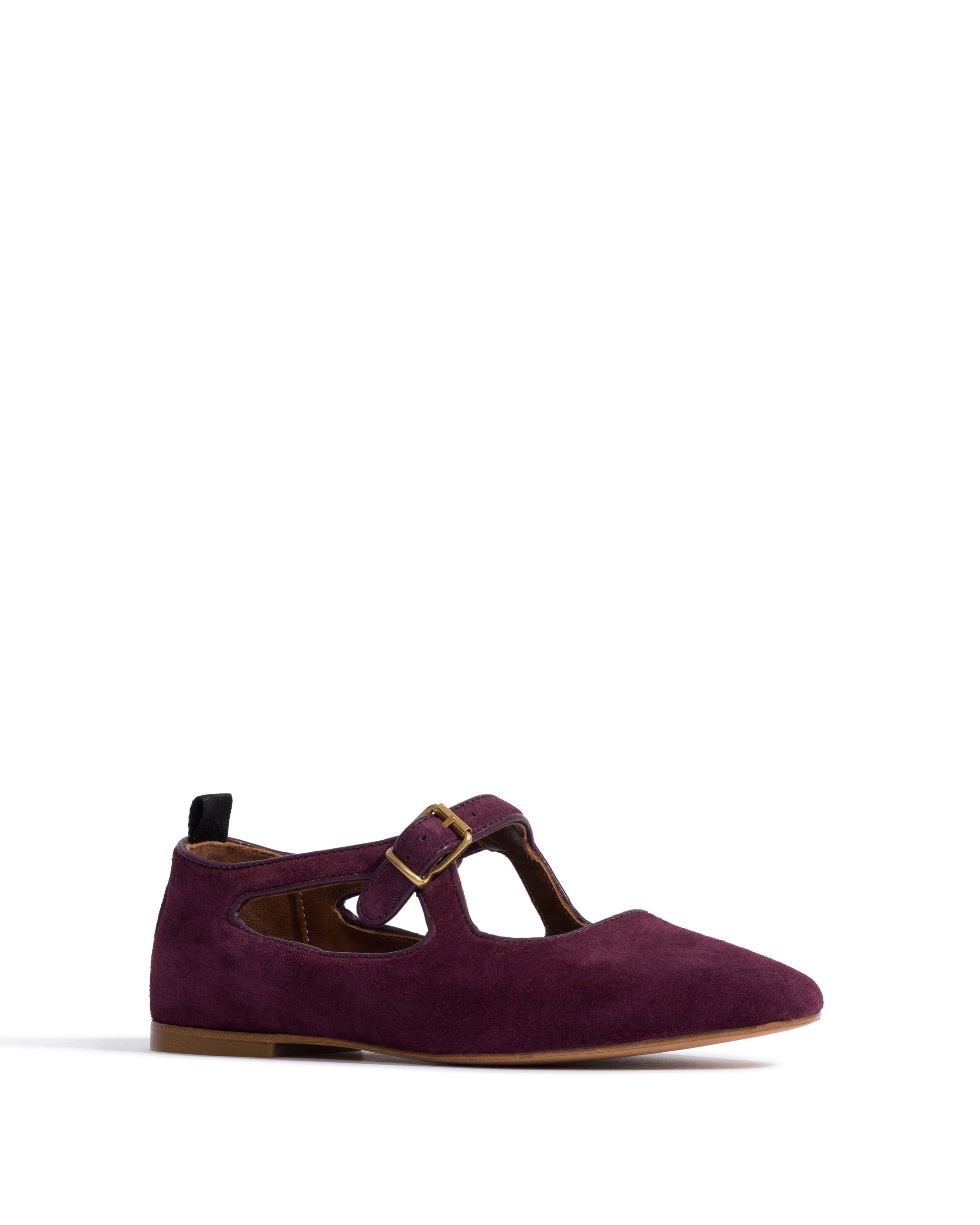 Praise Calf suede Fig purple - Anonymous Copenhagen Flat-loafers & ballerinas & pumps