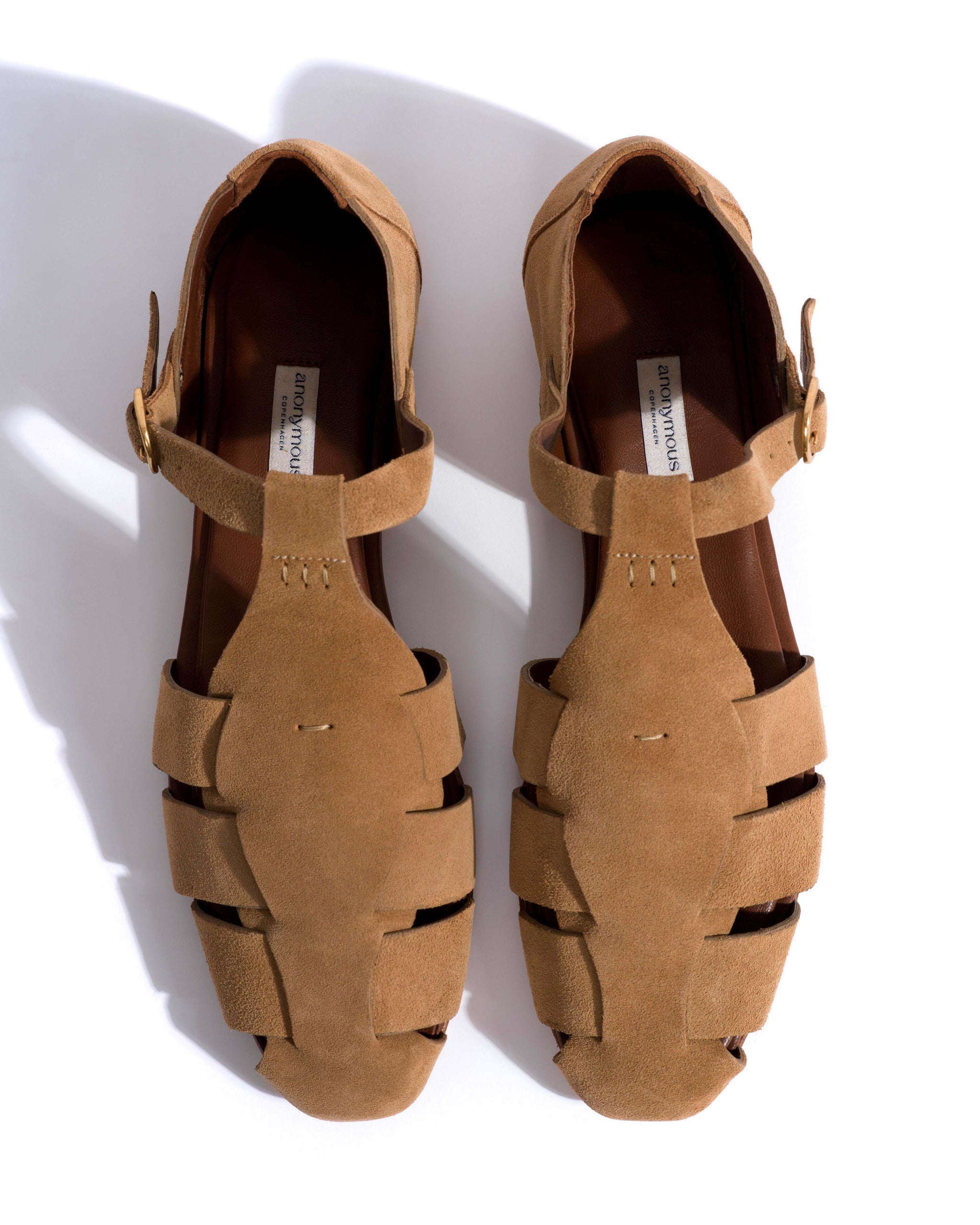 Lain flats Calf suede Scirocco - Anonymous Copenhagen Shoes