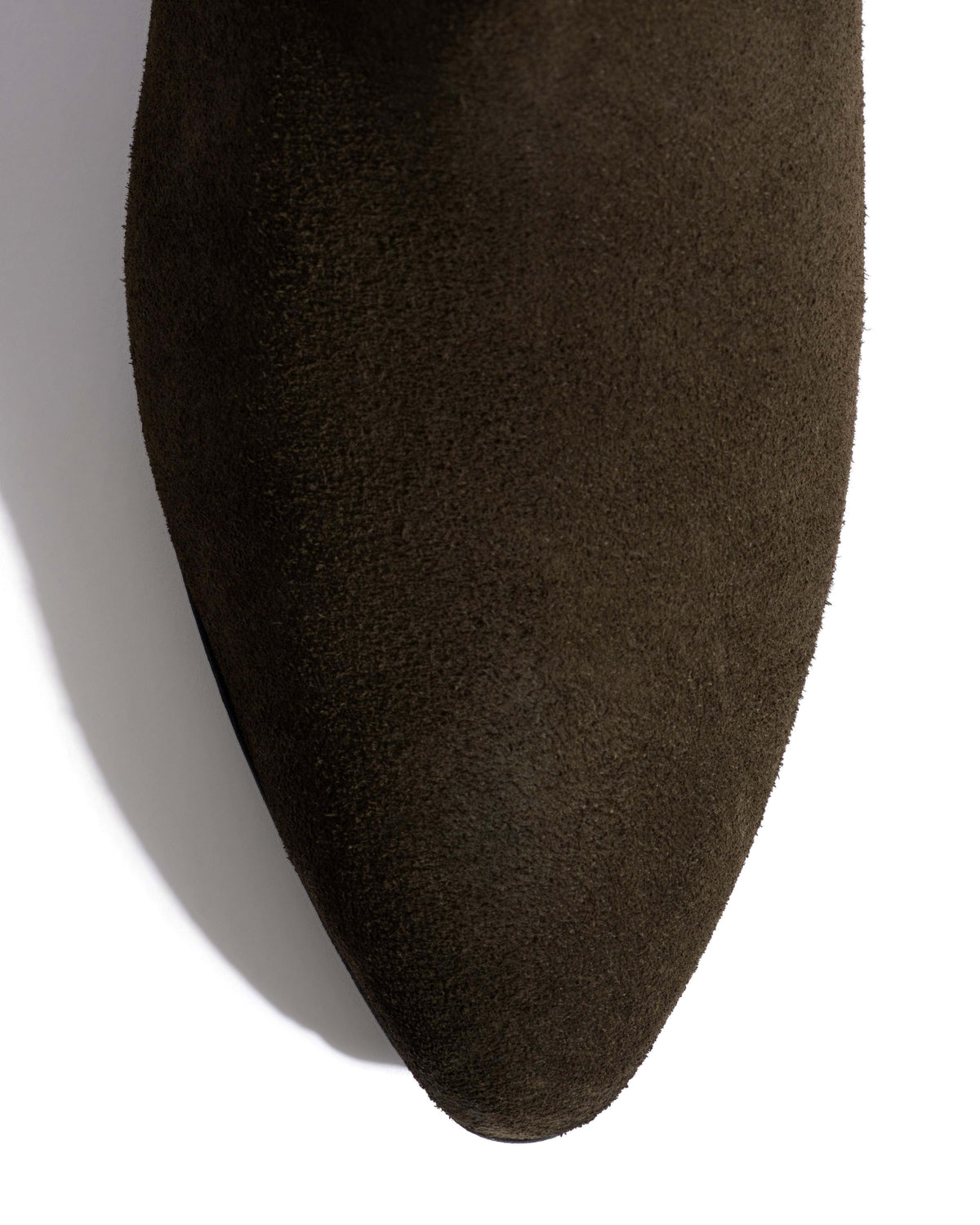 Jasmina 20 Calf suede & sleek leather Moss green