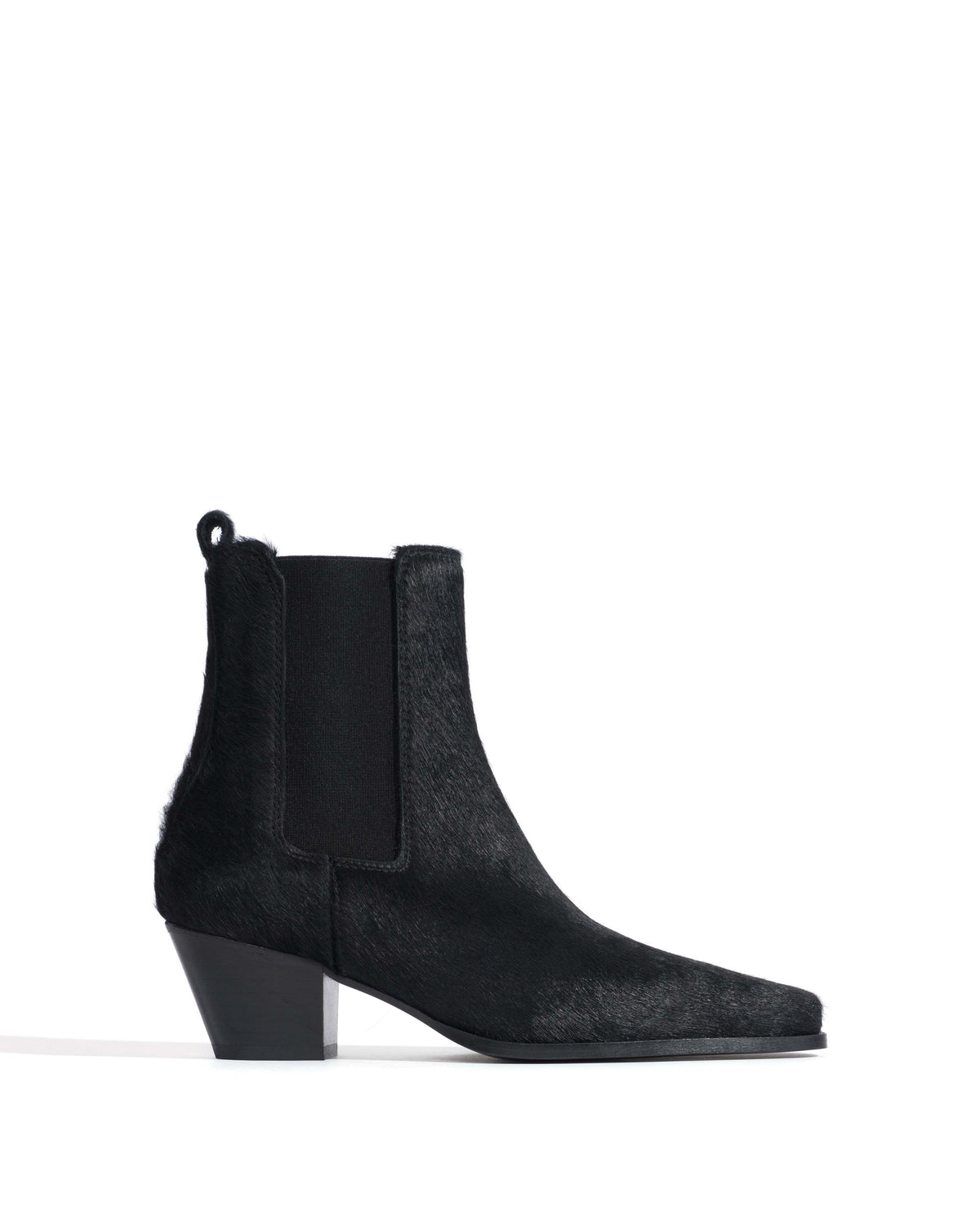 Edith 50 Calf hair Black