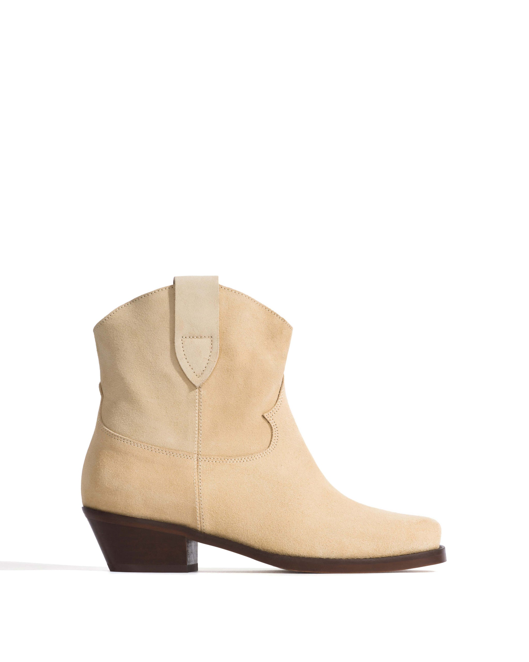 Mandall Calf suede Creamy sand