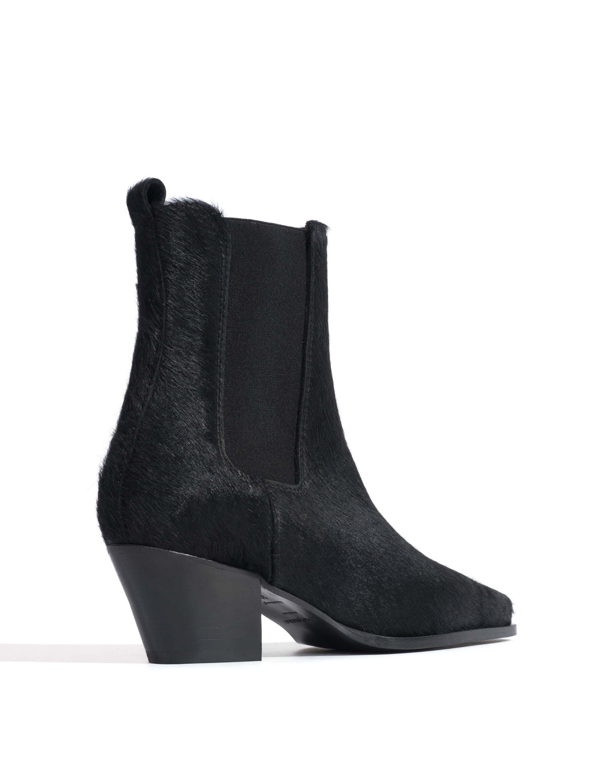 Edith 50 Calf hair Black