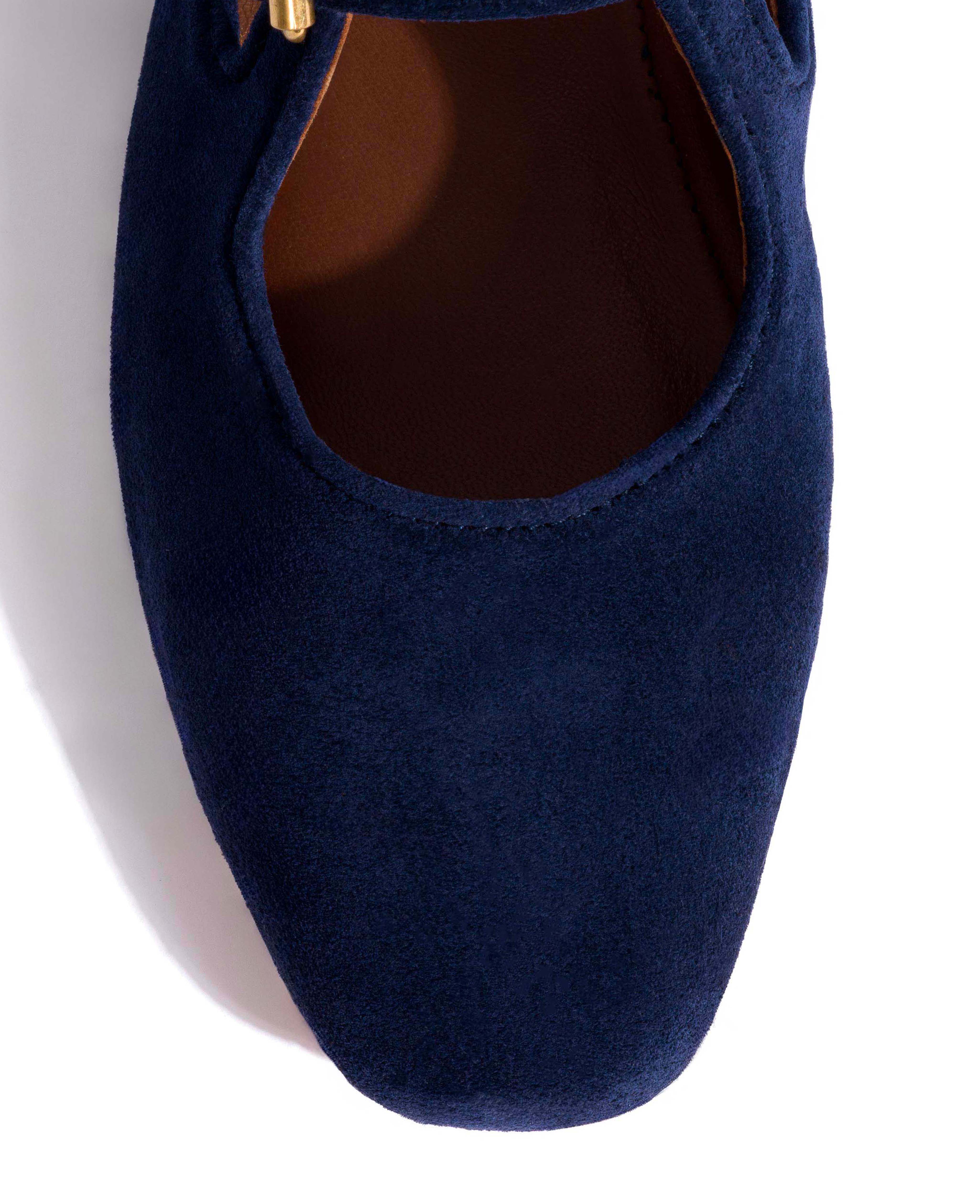 Praise Calf suede Ink blue