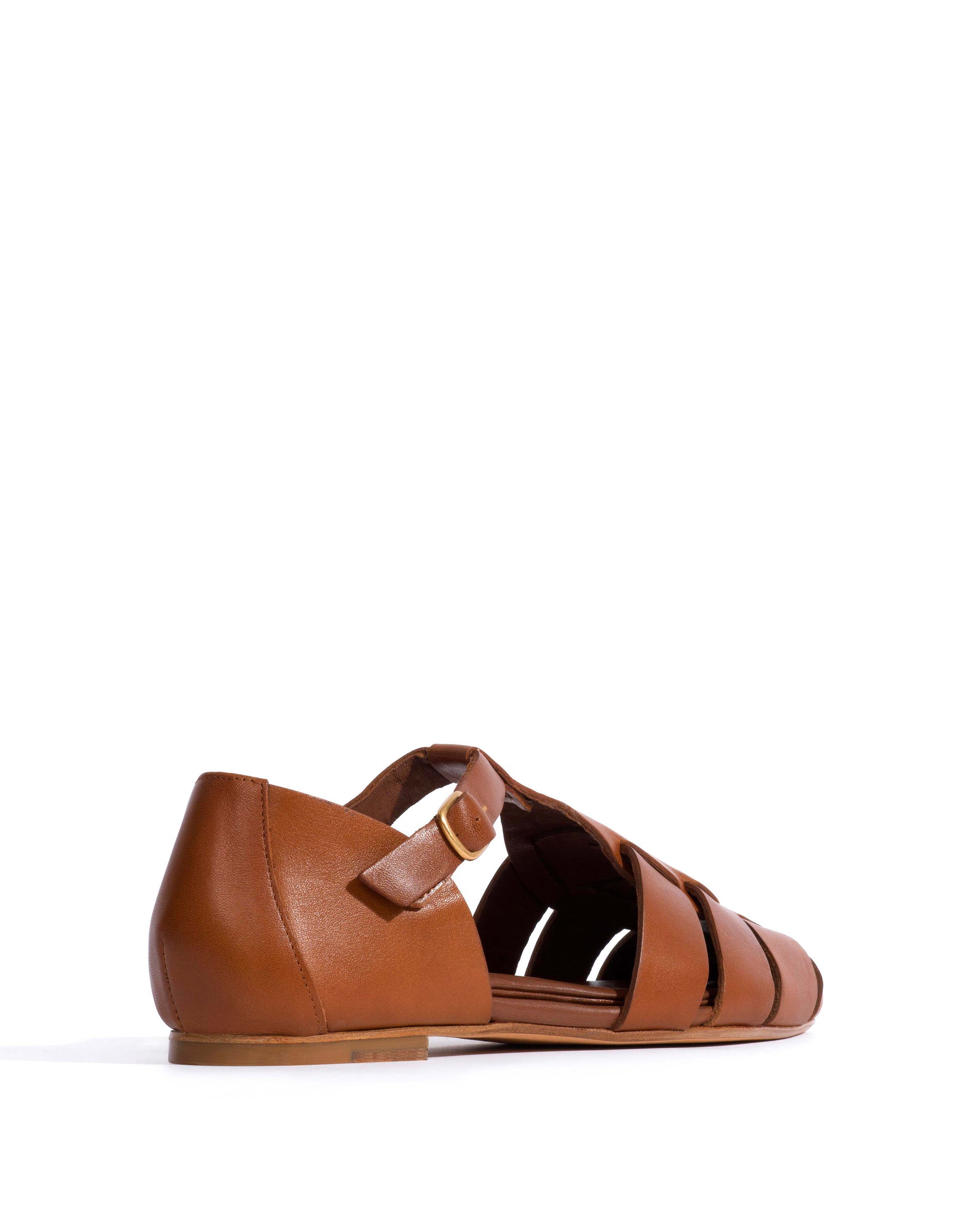 Lain flats Vegetal soft calf Cinnamon - Anonymous Copenhagen Shoes