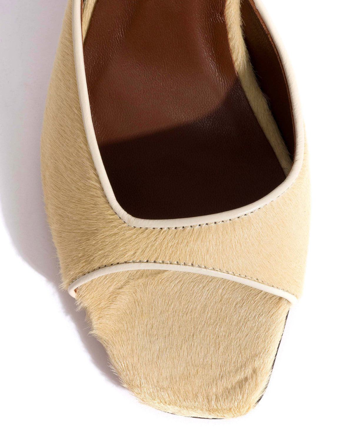 Mazy 75 Calf hair Ivory