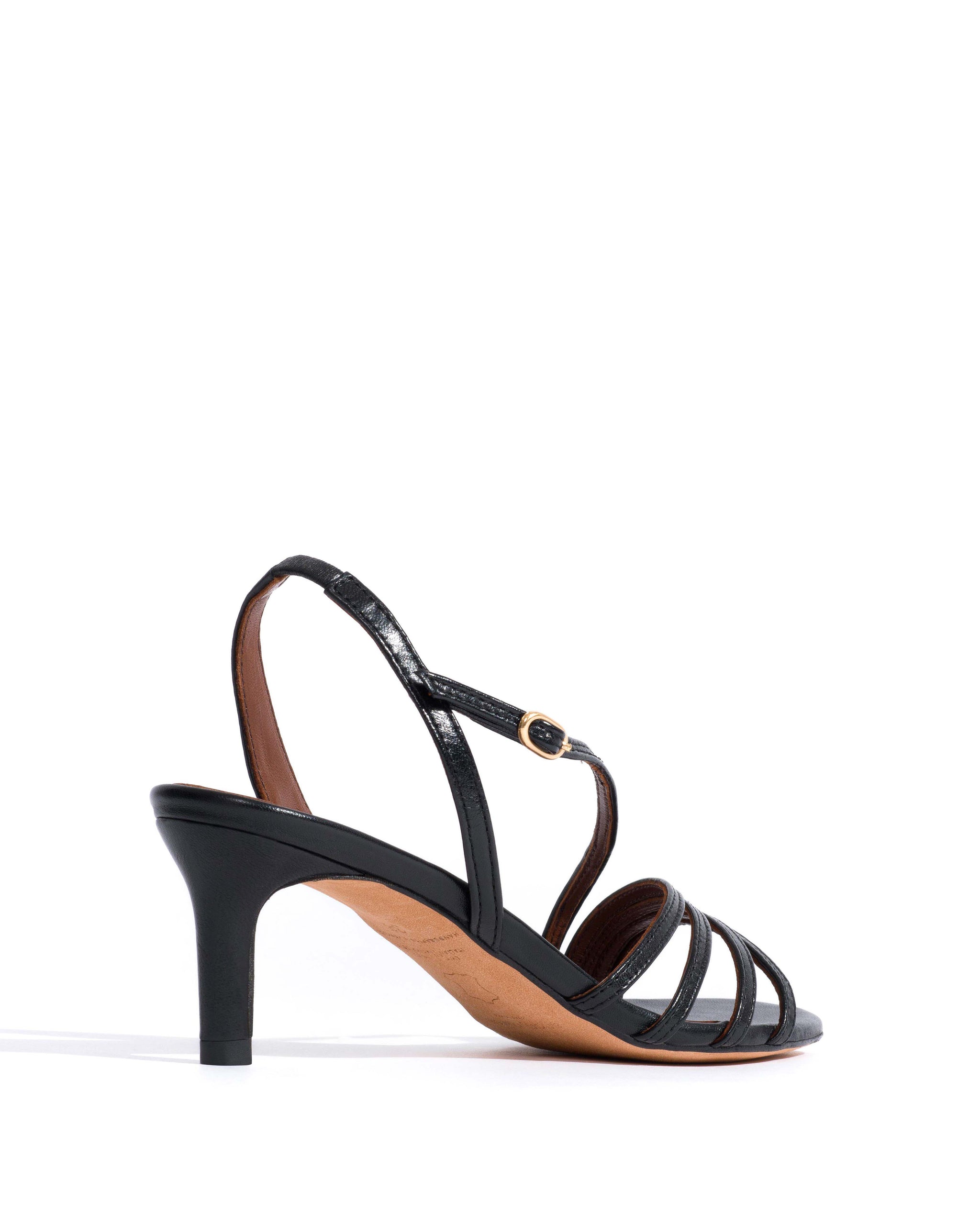 Naia 55 Shiny lamb Black - Anonymous Copenhagen Heels